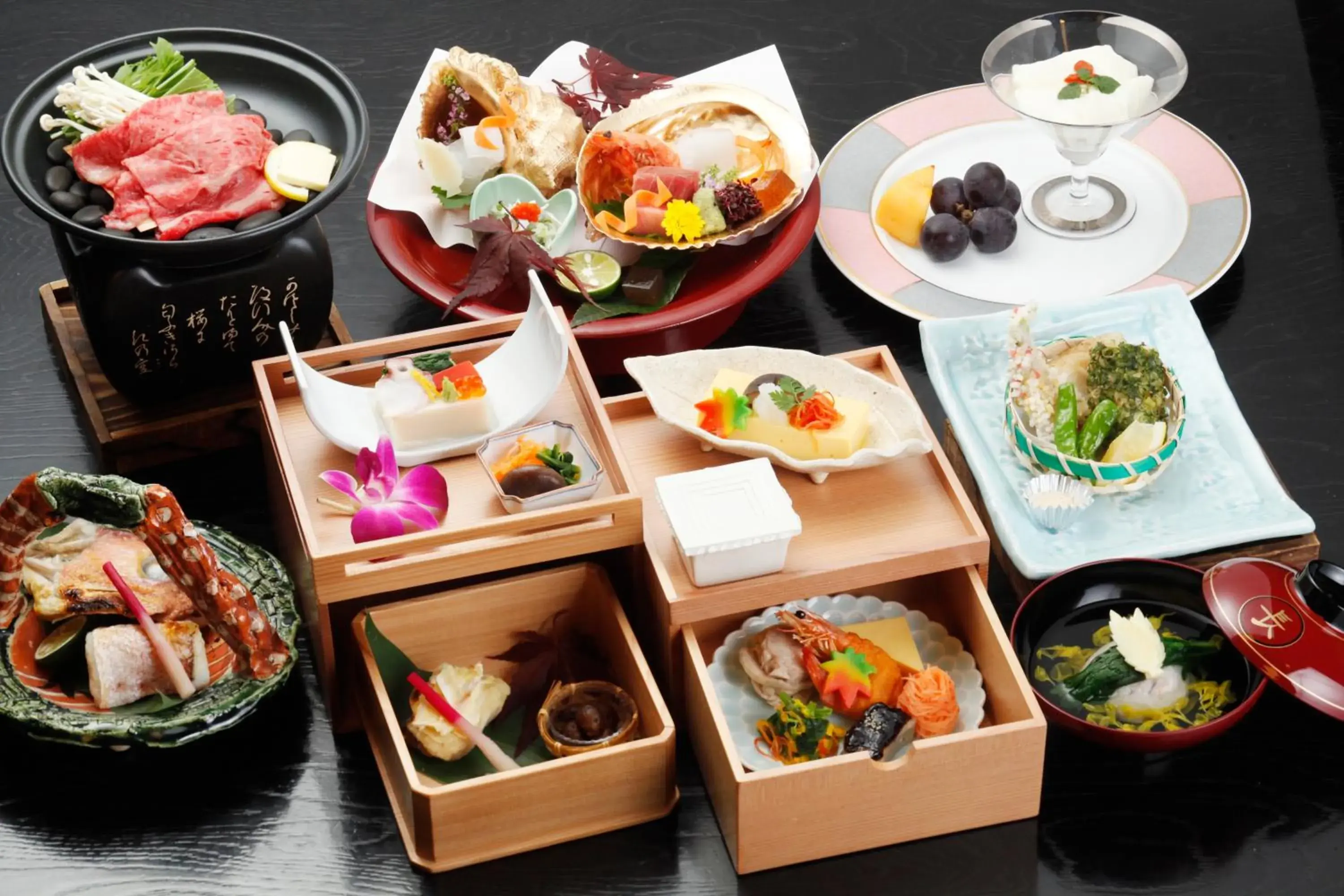 Food in Ryokan Miyoshi Food in Ryokan Miyoshi