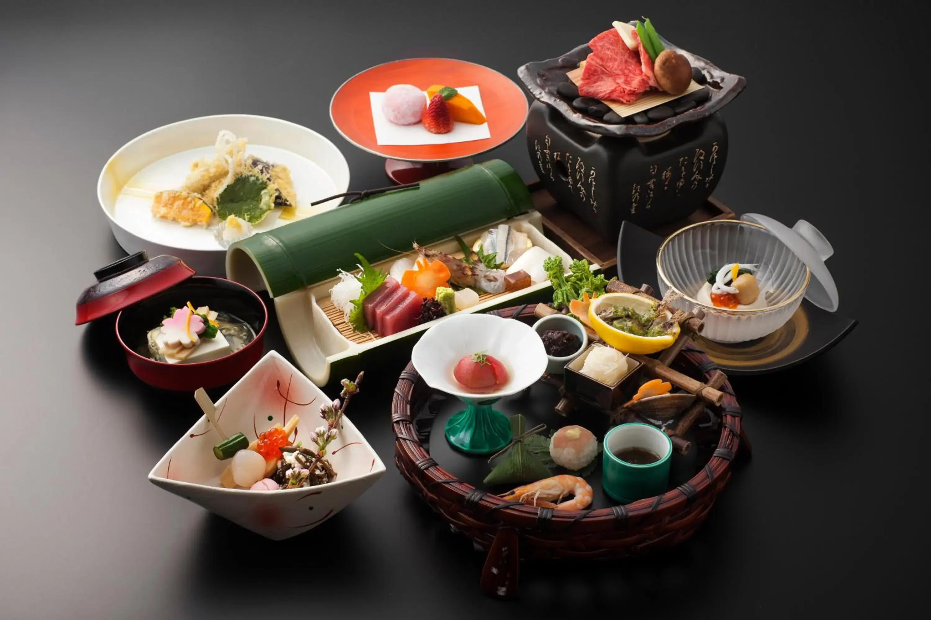 Food in Ryokan Miyoshi Food in Ryokan Miyoshi