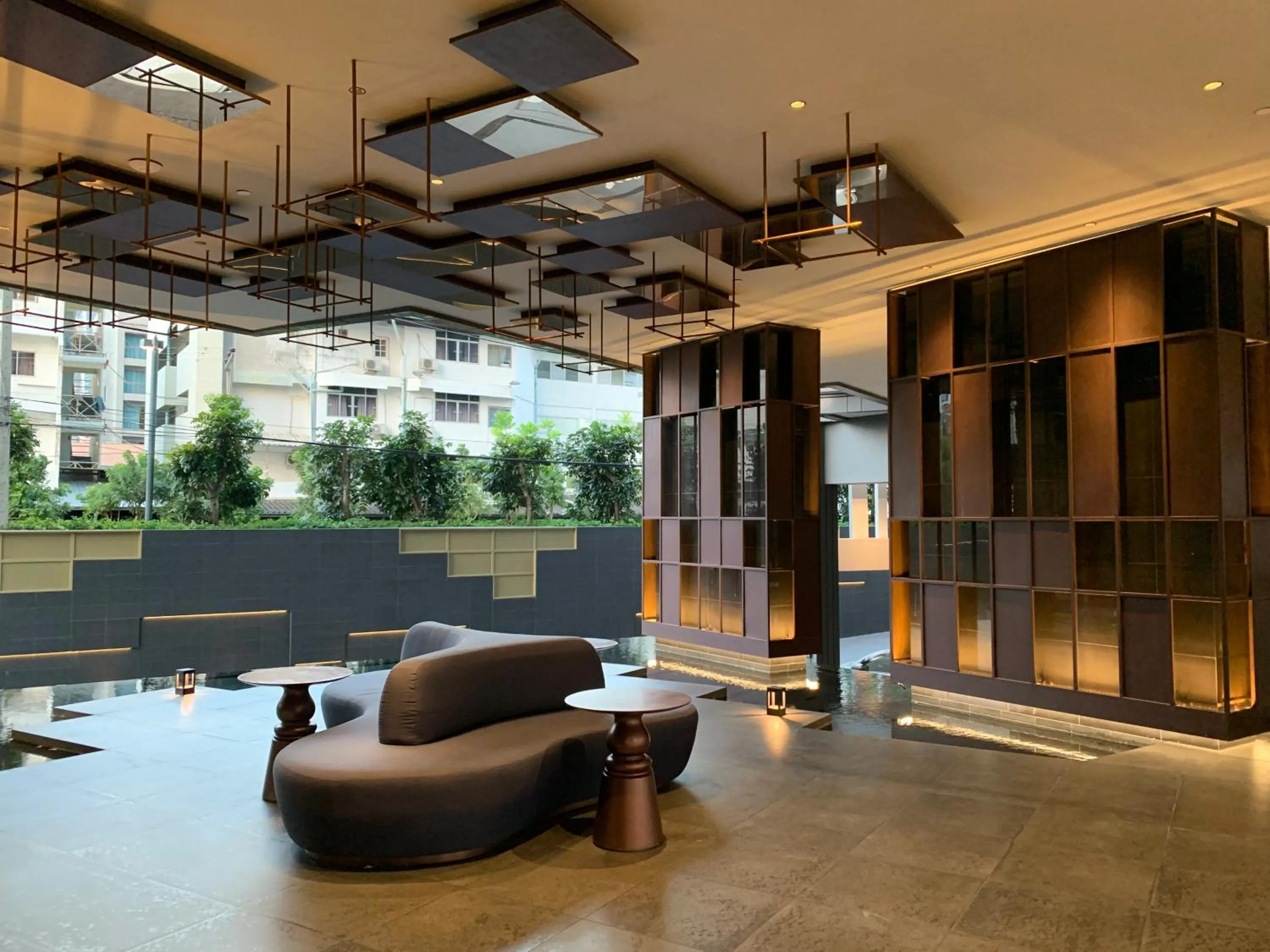 Seating area in Edge Central Pattaya