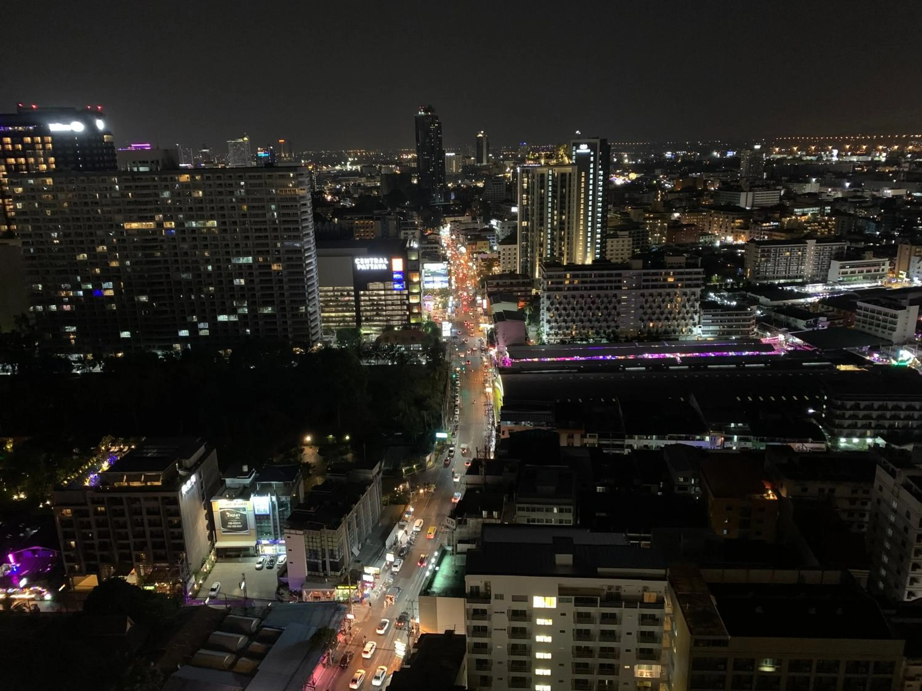 Night in Edge Central Pattaya