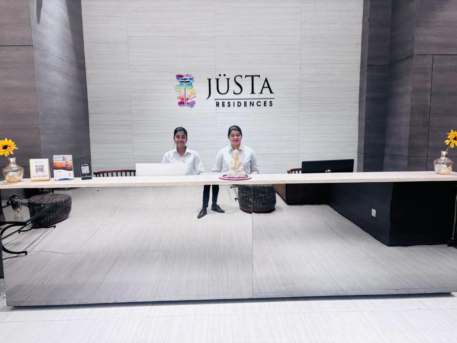 Lobby or reception in jüSTa Residences - AIPL Joy Street, Gurgaon