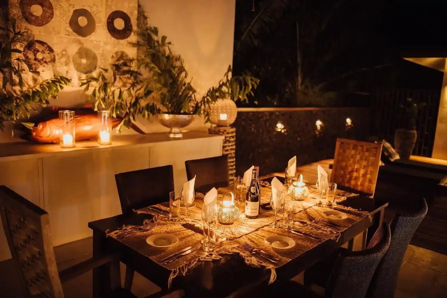 Food and drinks in Trees and Fishes Private Retreat Food and drinks in Trees and Fishes Private Retreat
