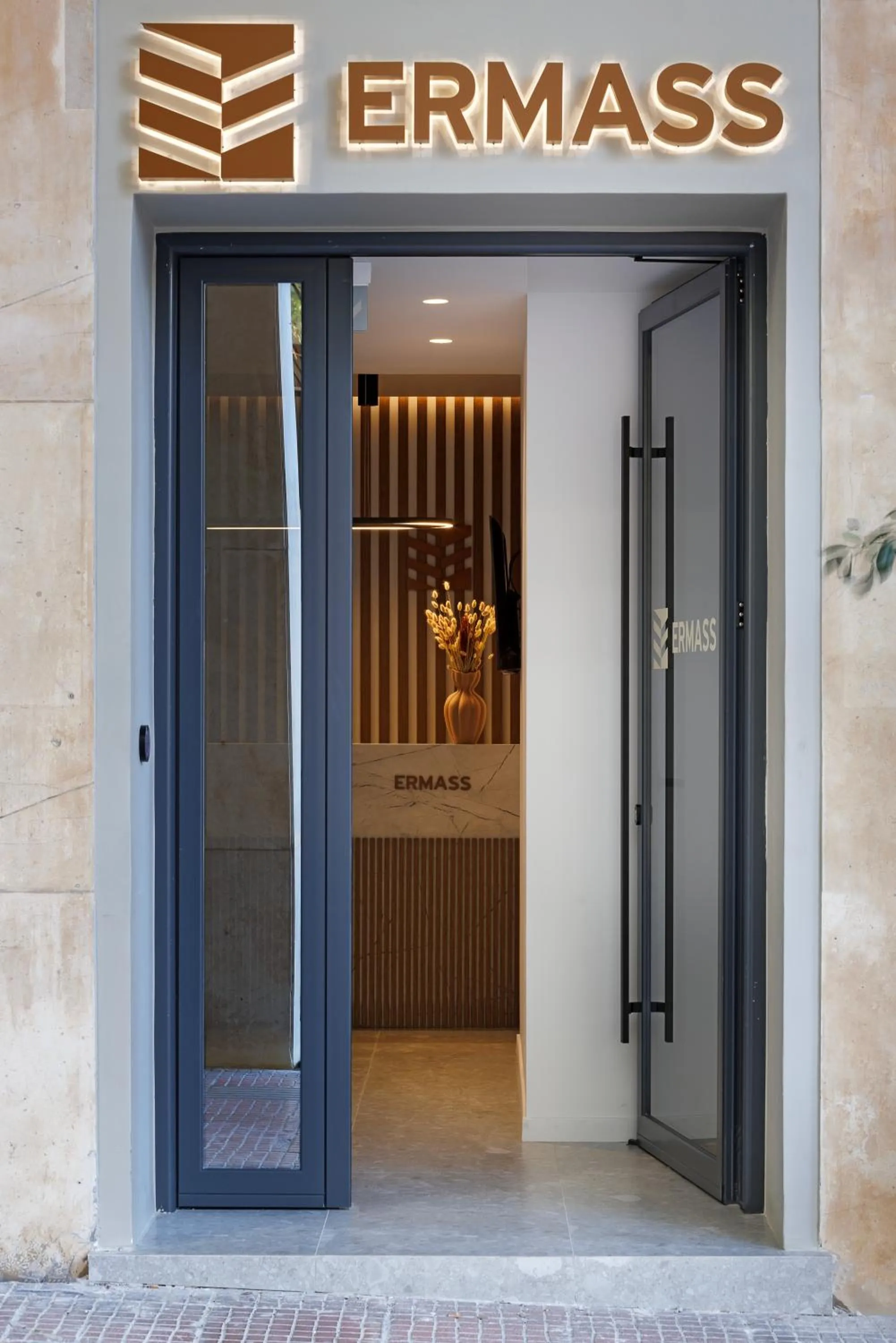 Facade/entrance in Ermass Modern Living Apartments
