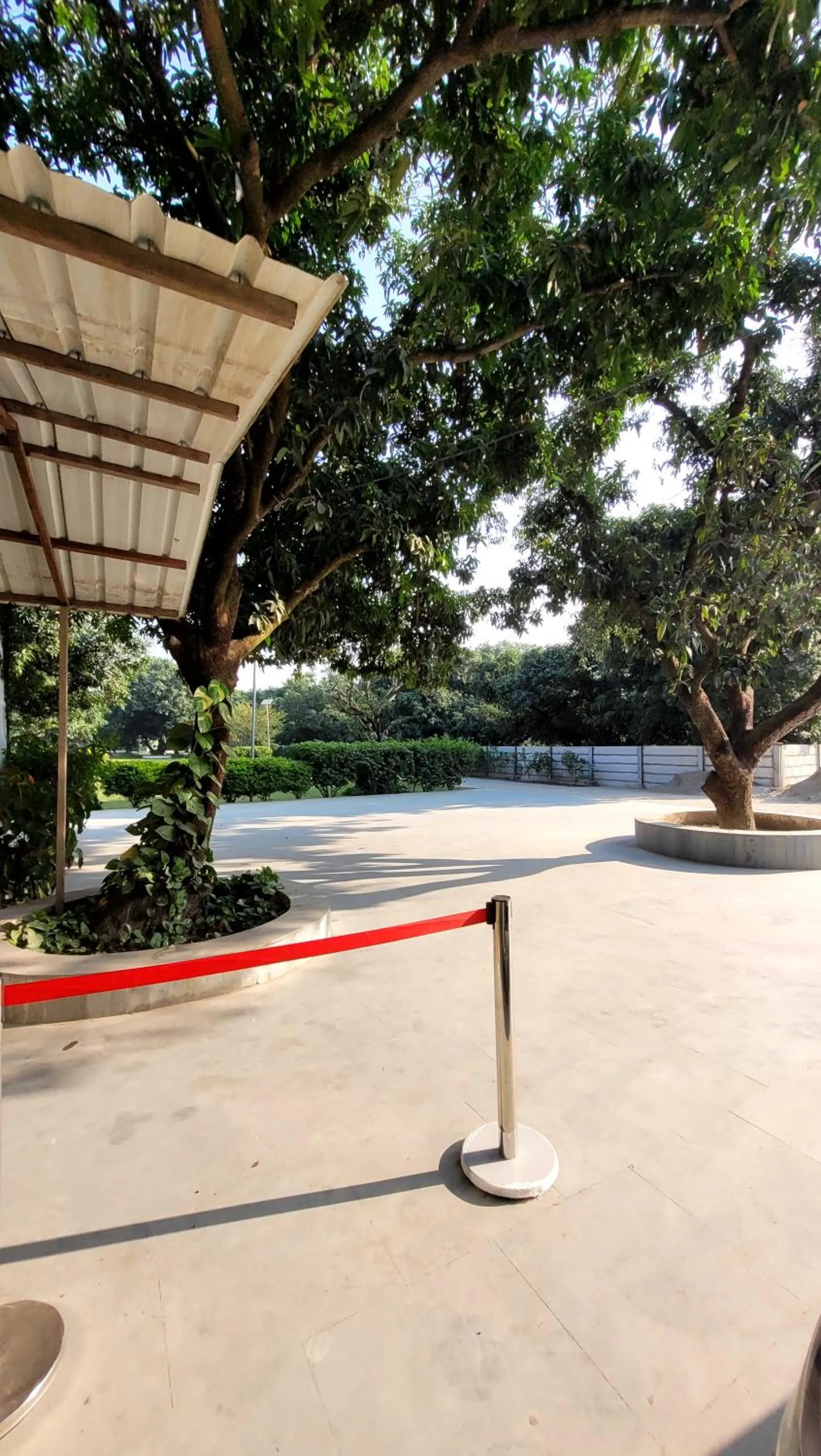 Garden view in The Greenwich resort