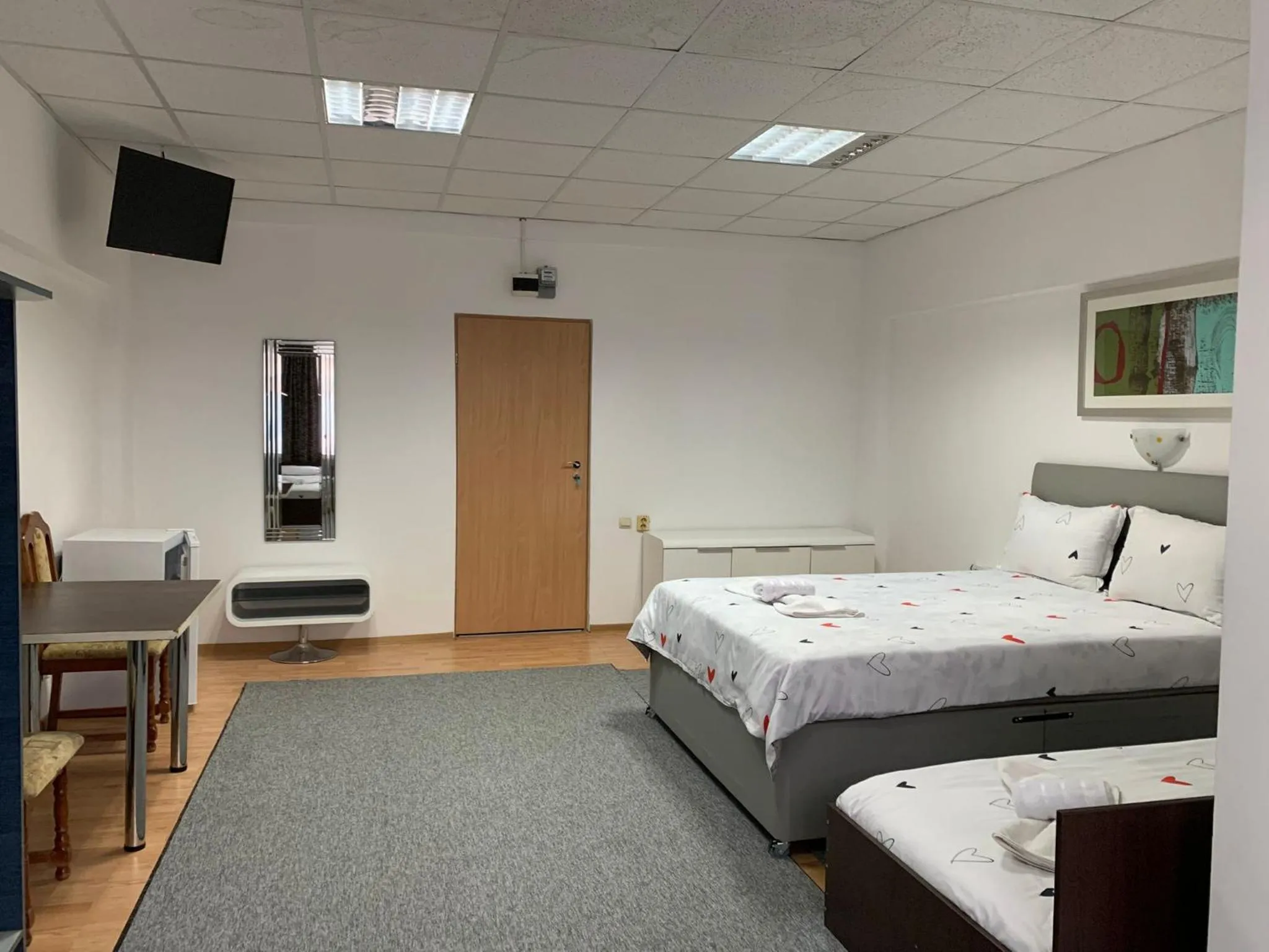 Bed in Studio Rentals