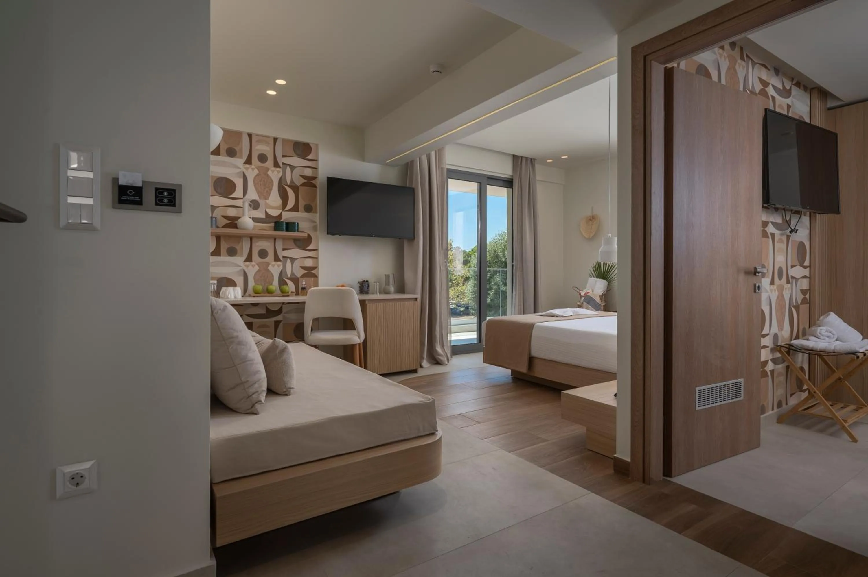 Photo of the whole room, Bed in Sandy Seaside Suites