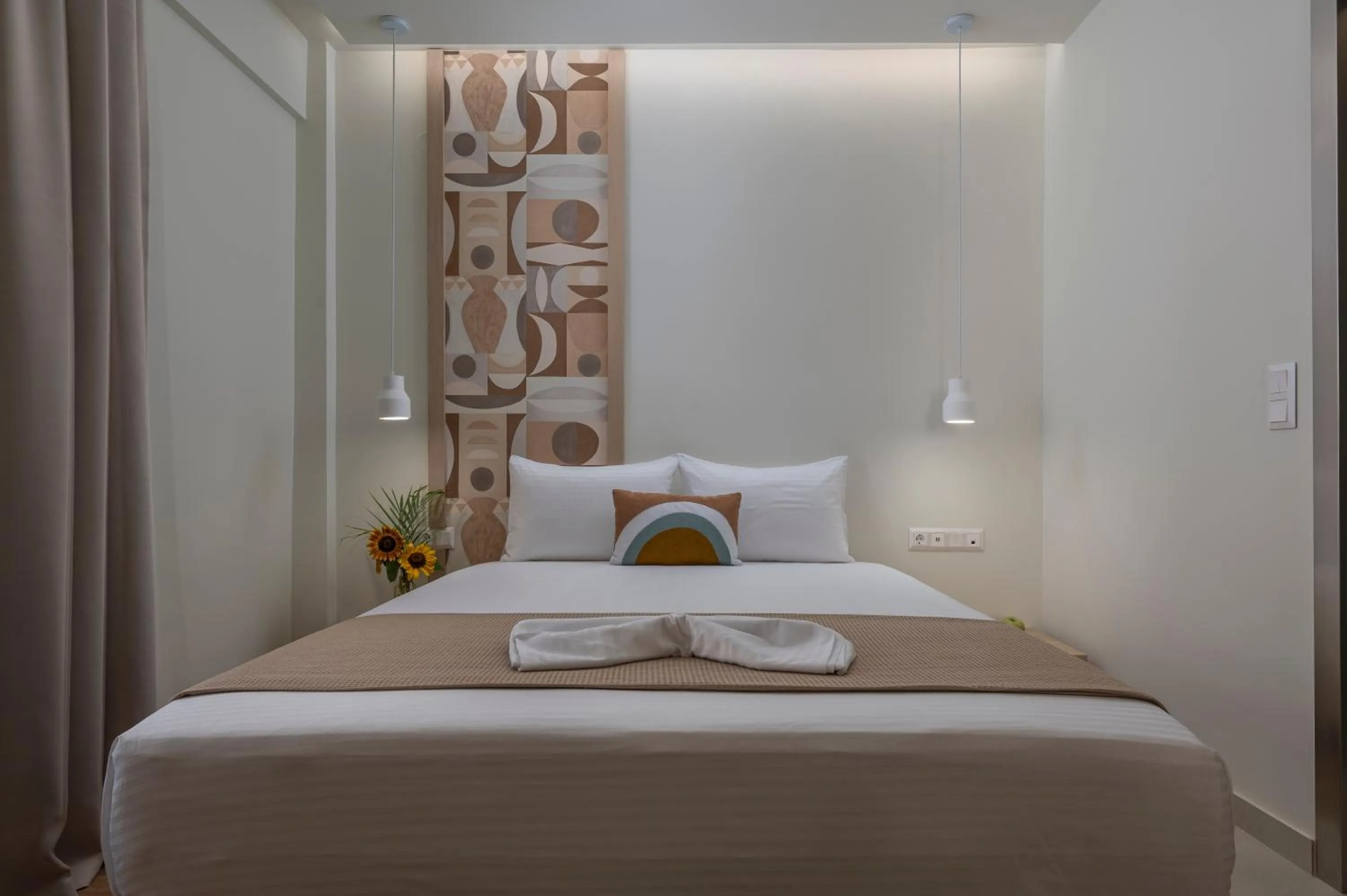 Bed in Sandy Seaside Suites