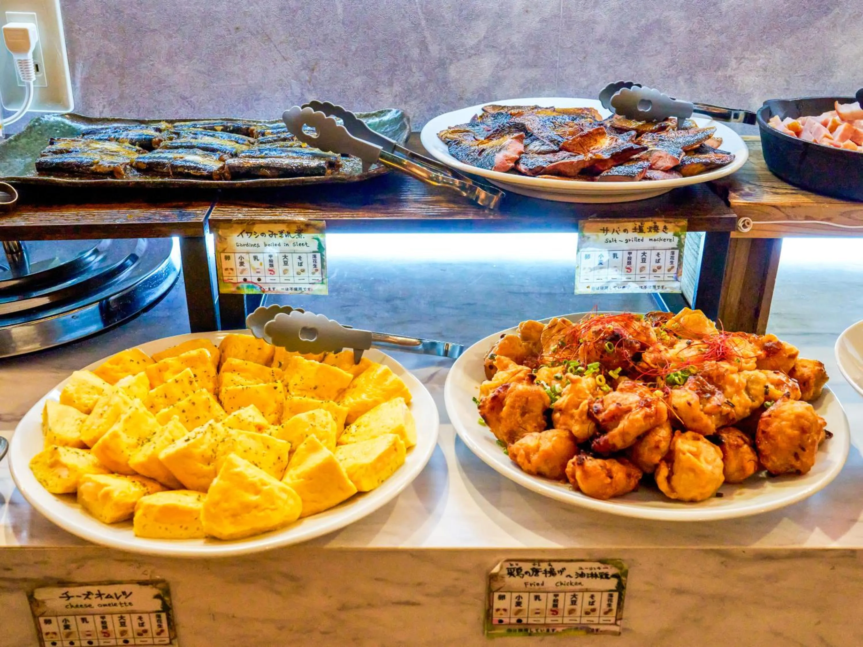 Buffet breakfast in APA Hotel Hiroshima Ekimae Shinkansenguchi