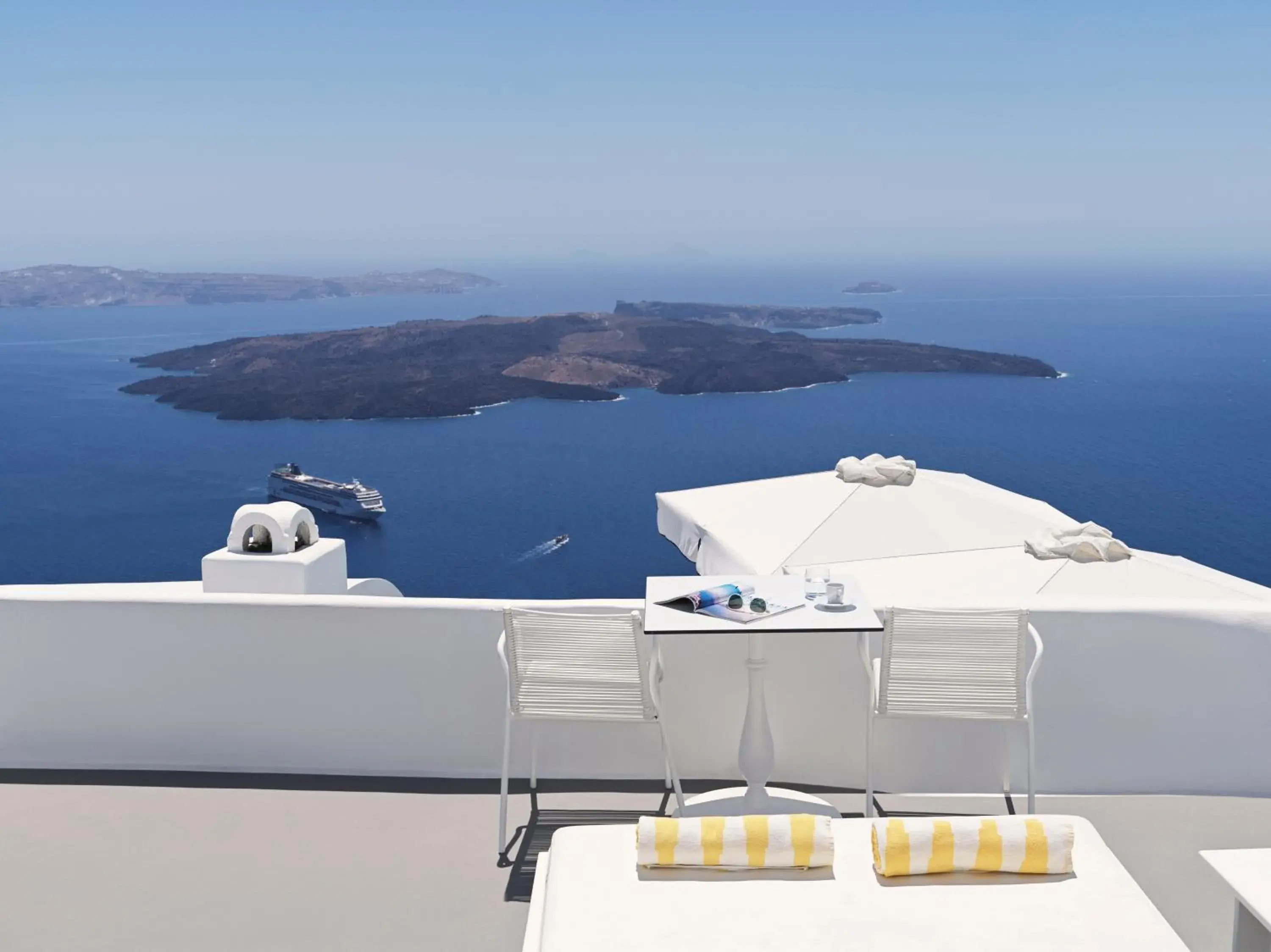 View (from property/room) in Katikies Chromata Santorini - The Leading Hotels of the World View (from property/room) in Katikies Chromata Santorini - The Leading Hotels of the World