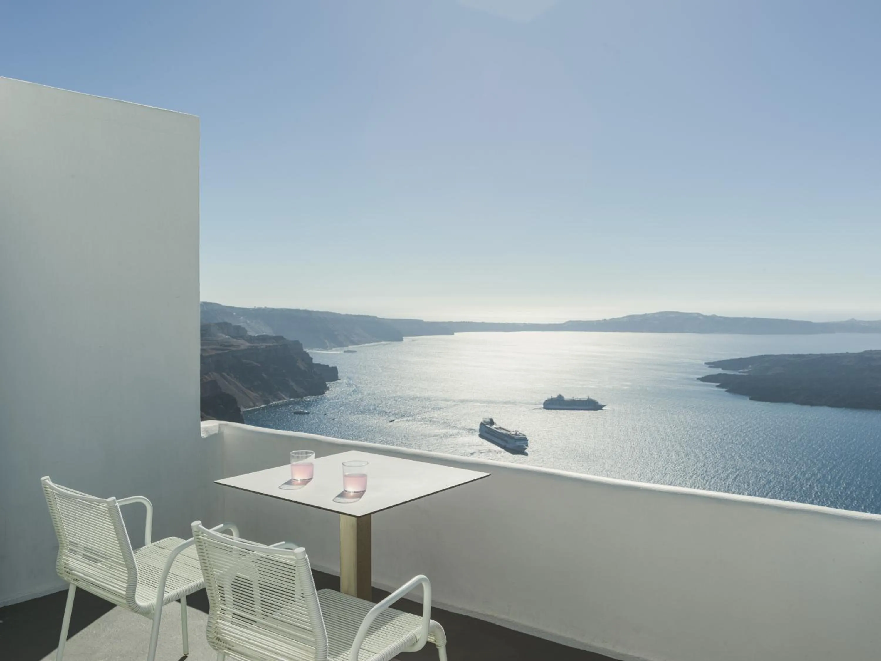 Sea view in Katikies Chromata Santorini - The Leading Hotels of the World
