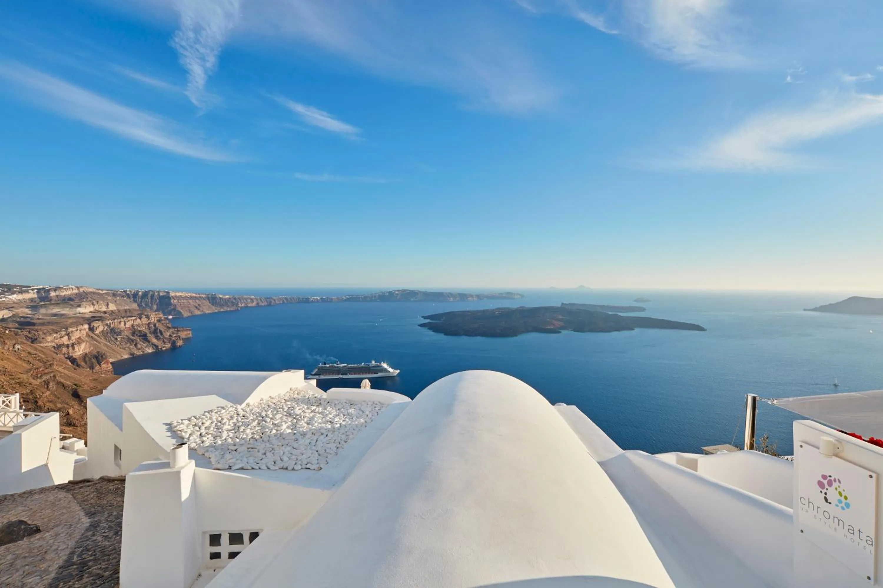 Day in Katikies Chromata Santorini - The Leading Hotels of the World
