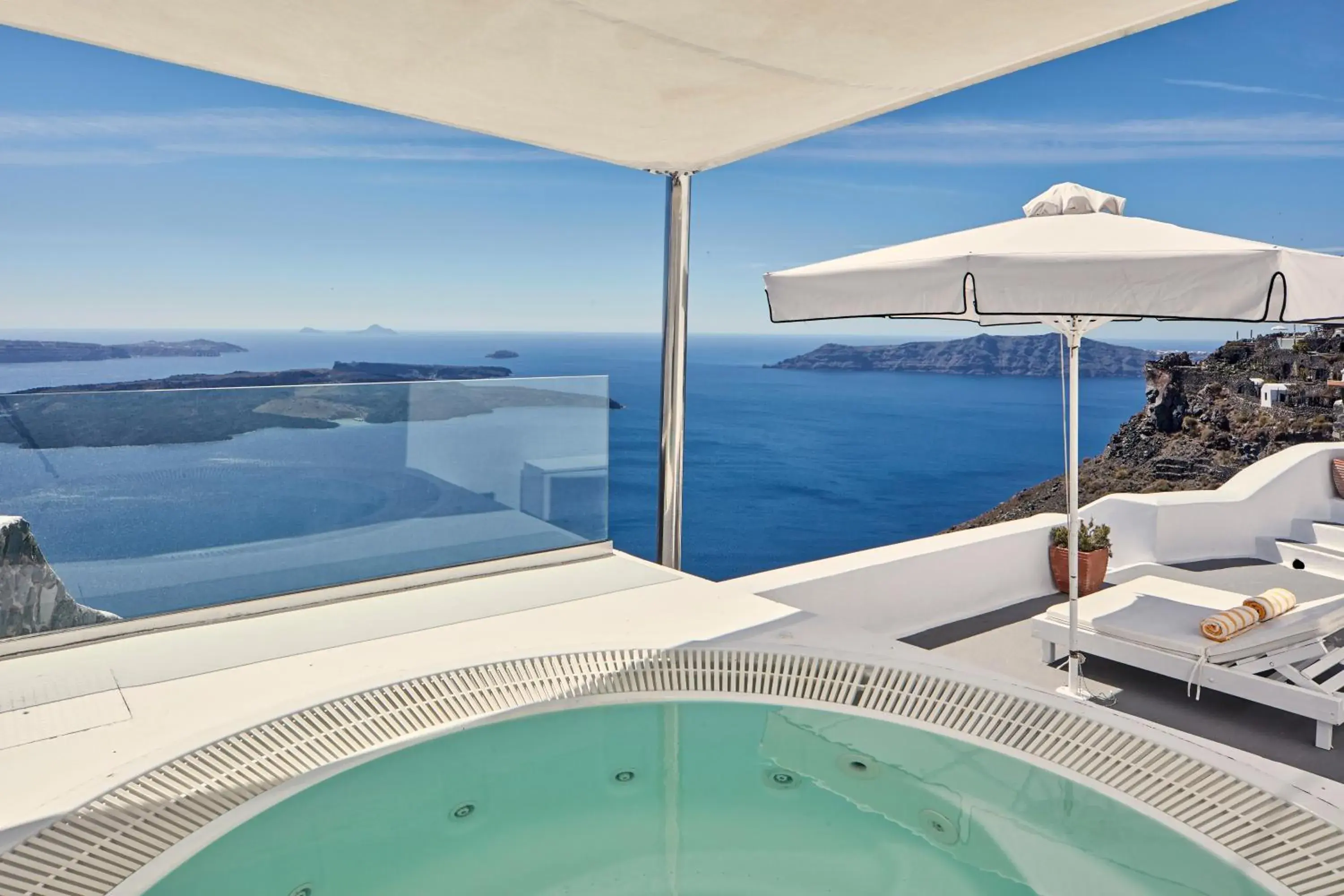 Spa and wellness centre/facilities in Katikies Chromata Santorini - The Leading Hotels of the World Spa and wellness centre/facilities in Katikies Chromata Santorini - The Leading Hotels of the World