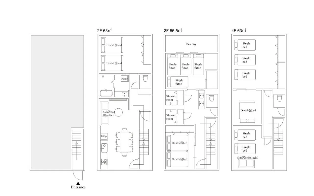 Floor plan in eni kuromon