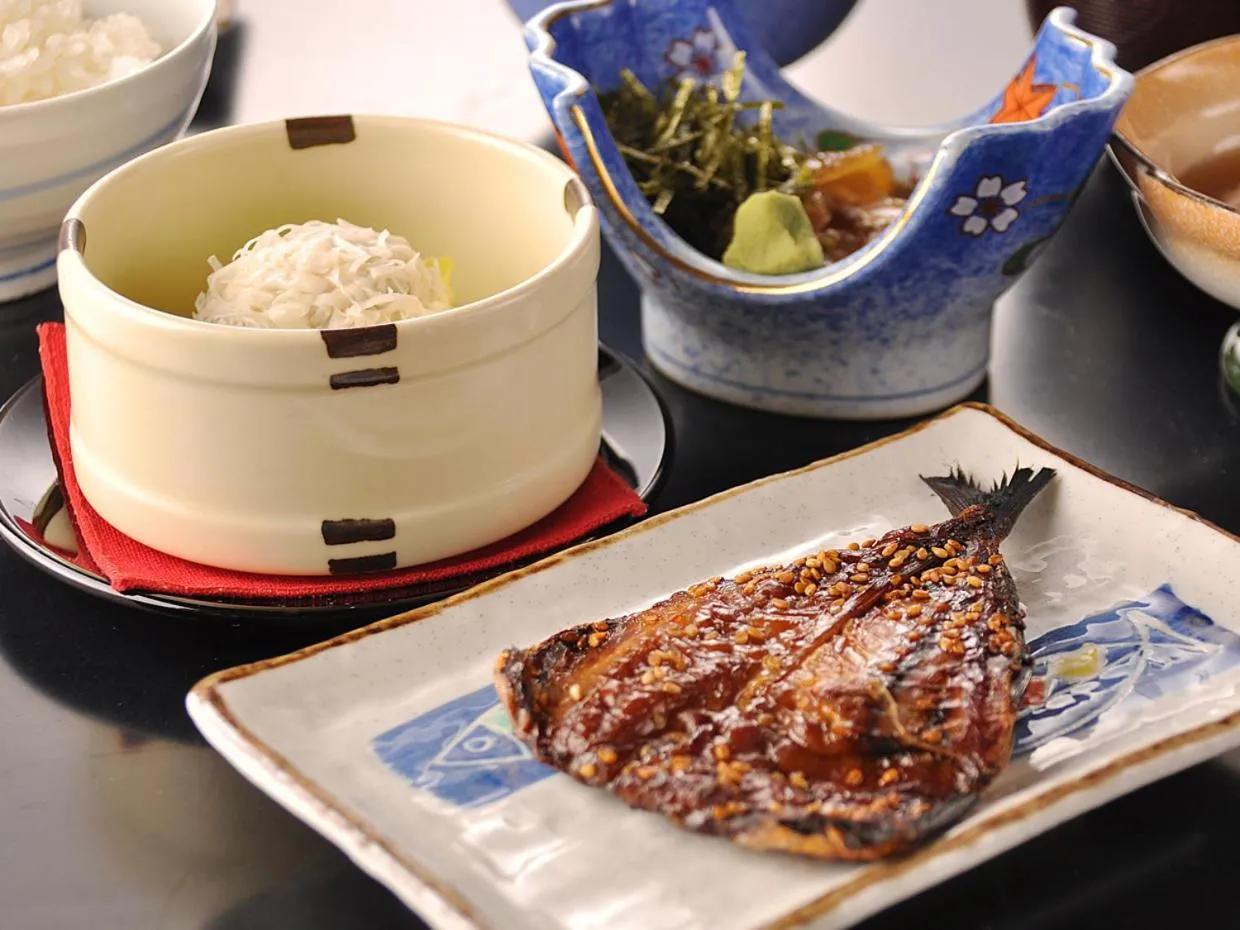 Breakfast in Onoue Ryokan