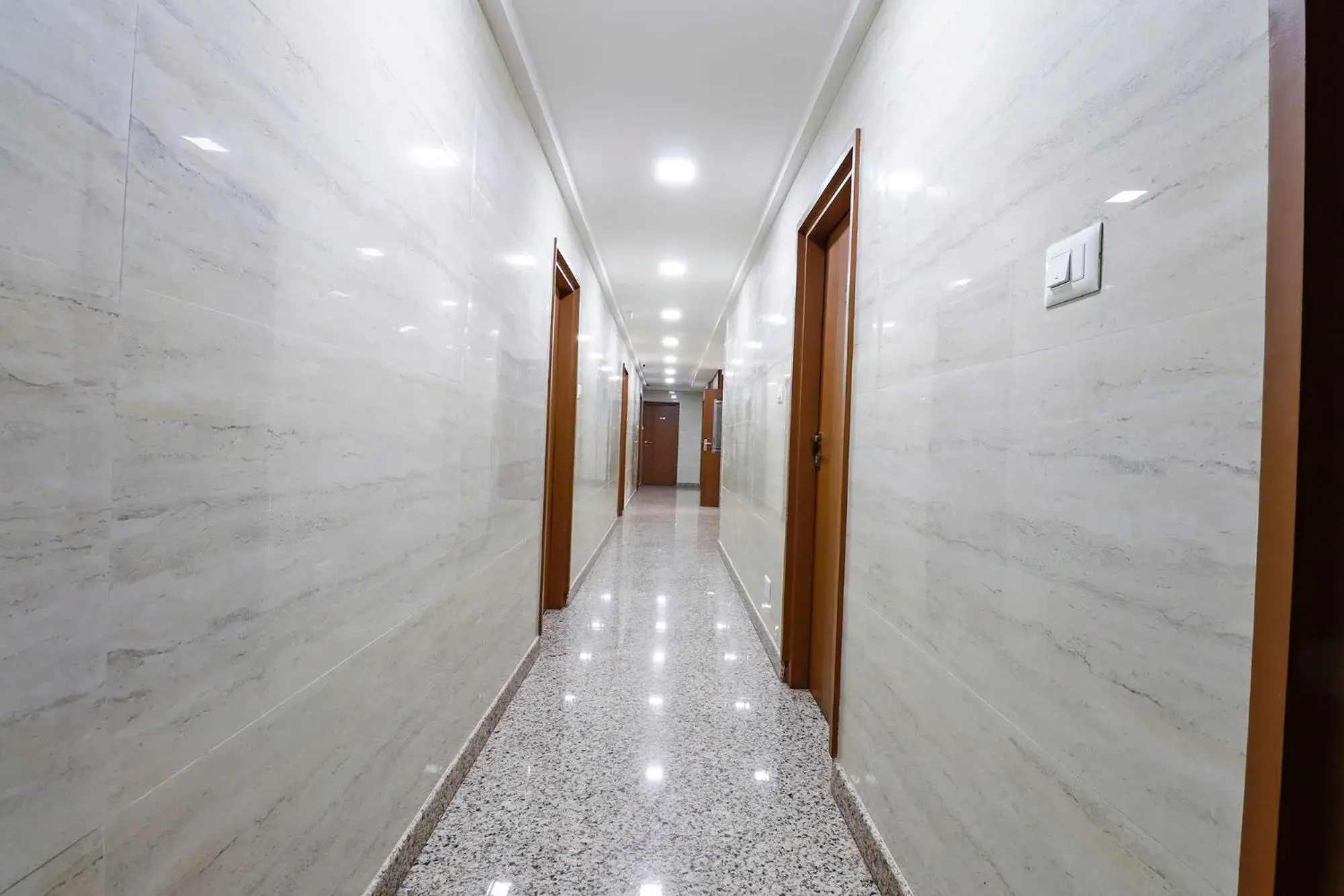 Lobby or reception in FabHotel Sathya Comforts - Nr Commercial Street Lobby or reception in FabHotel Sathya Comforts - Nr Commercial Street