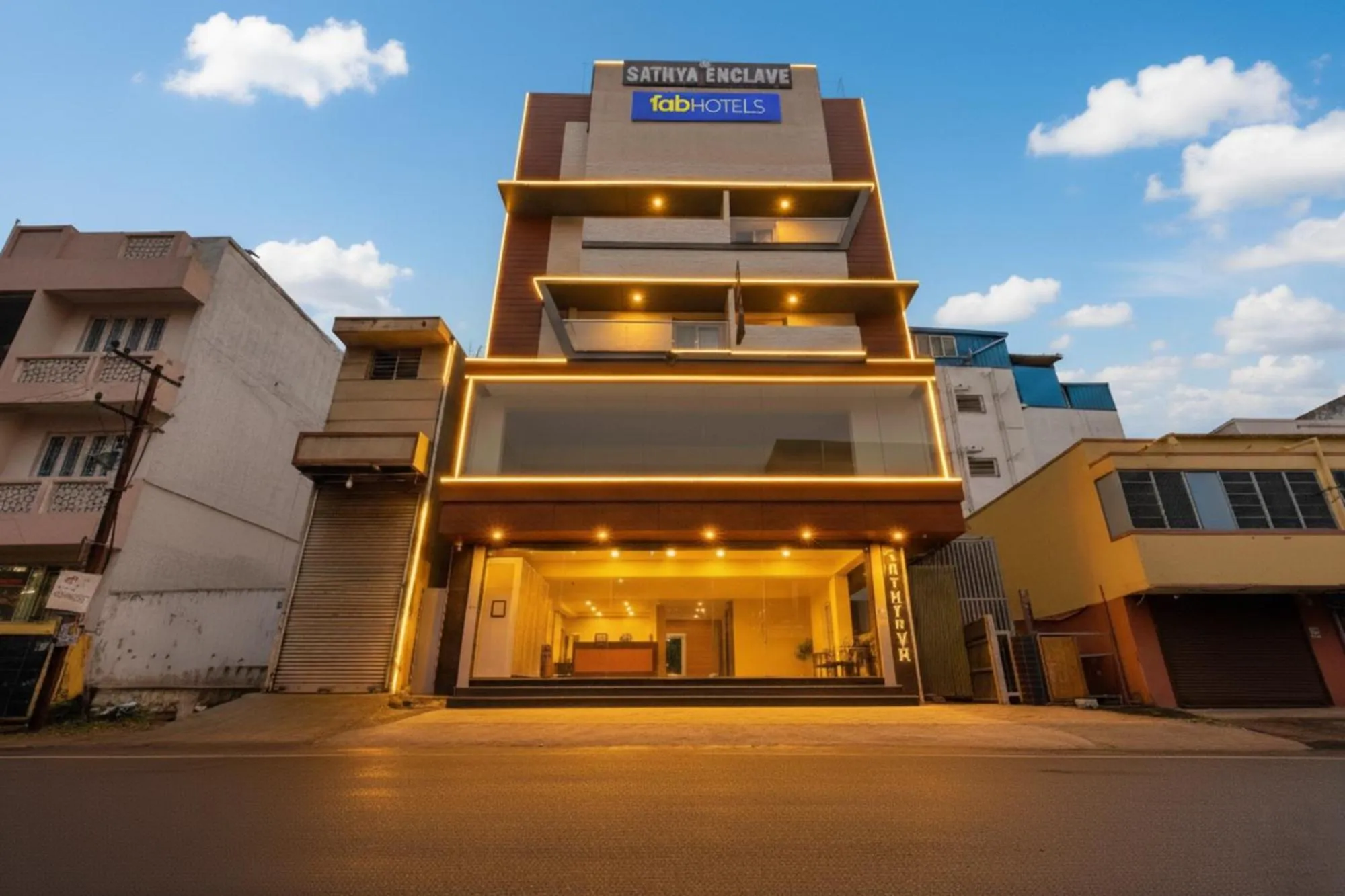 Property building in Via Sathya Comforts - Nr Commercial Street