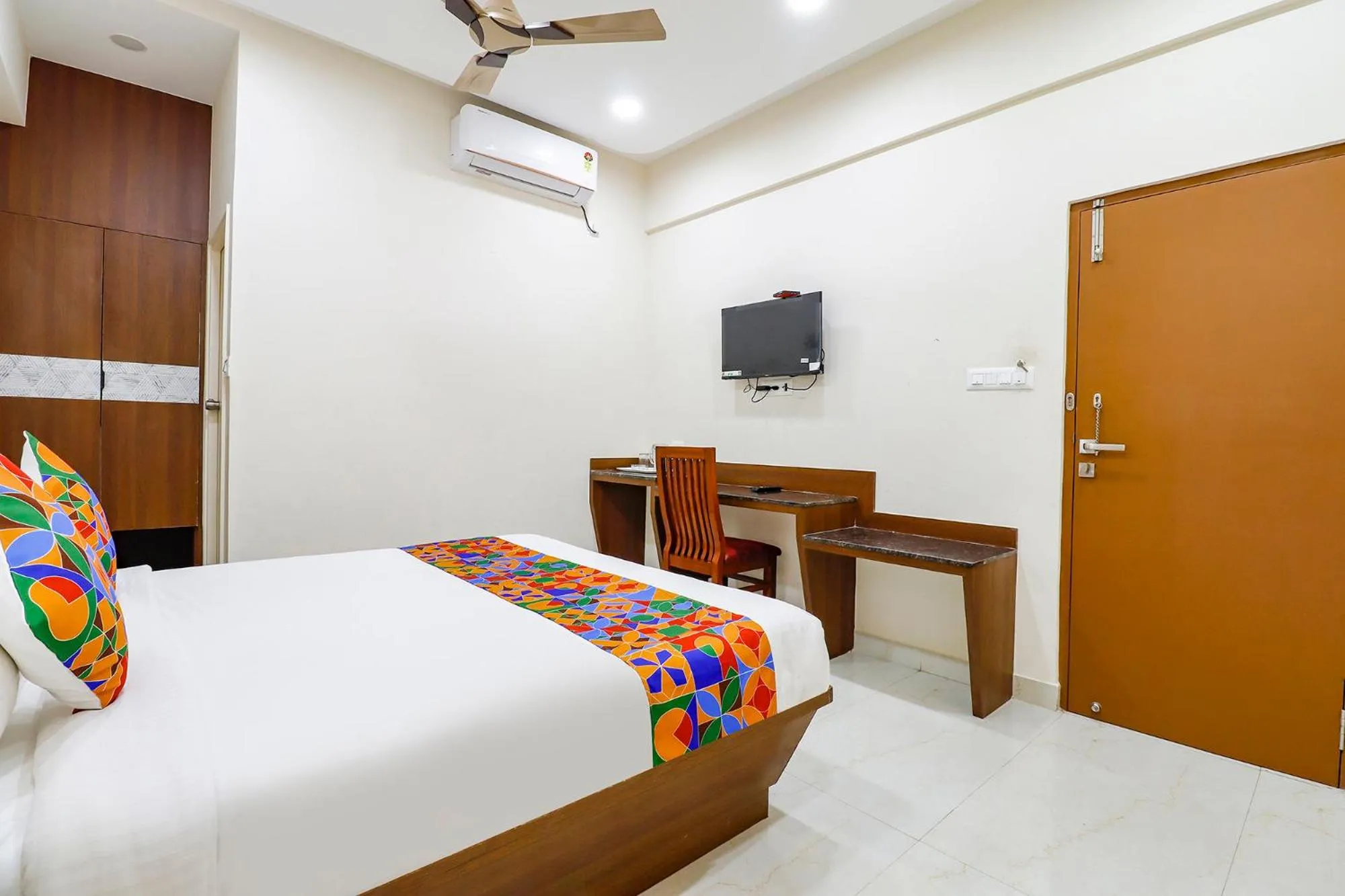 Bed in Via Sathya Comforts - Nr Commercial Street