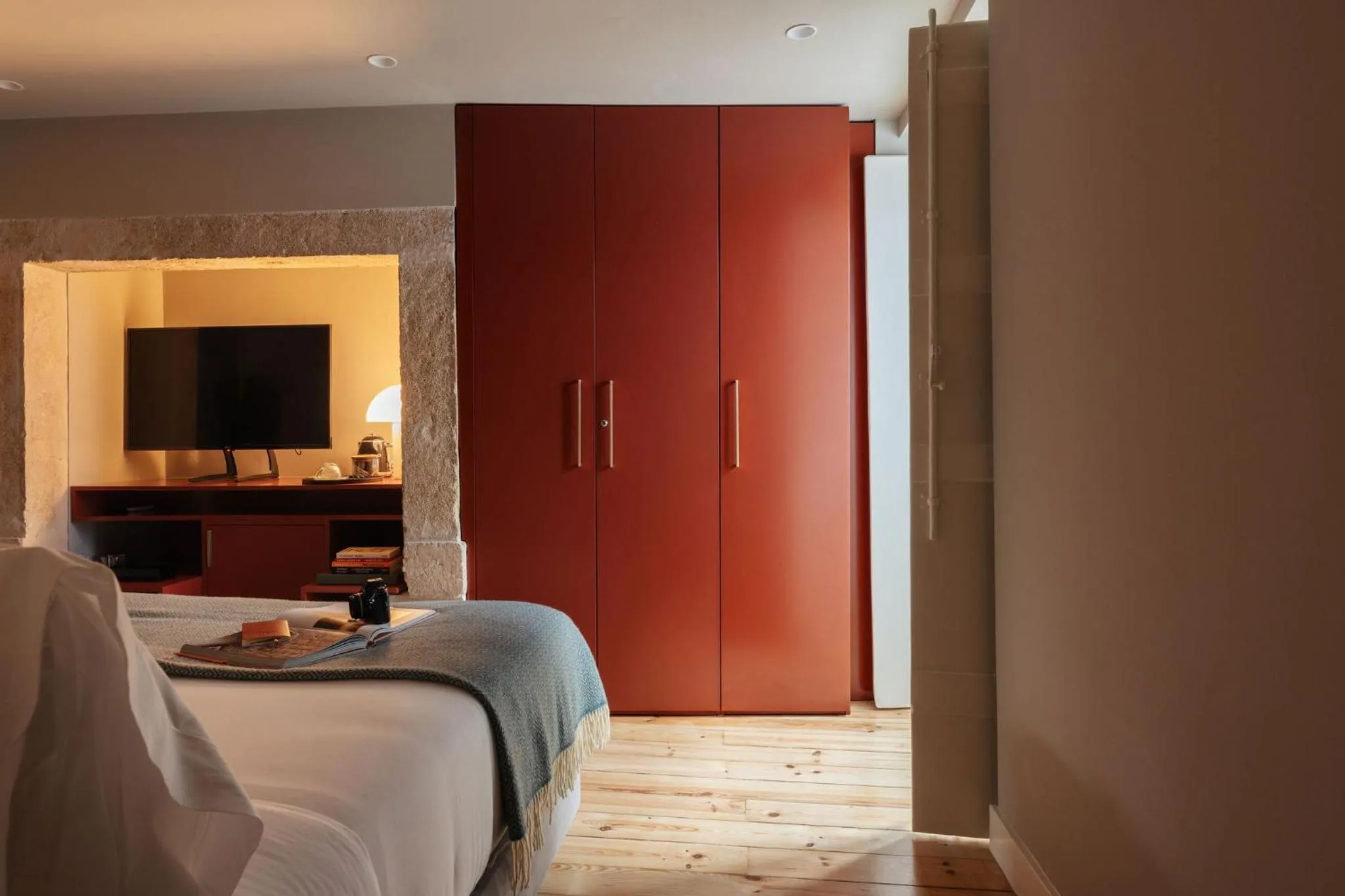 Bedroom, Bed in Dare Lisbon River