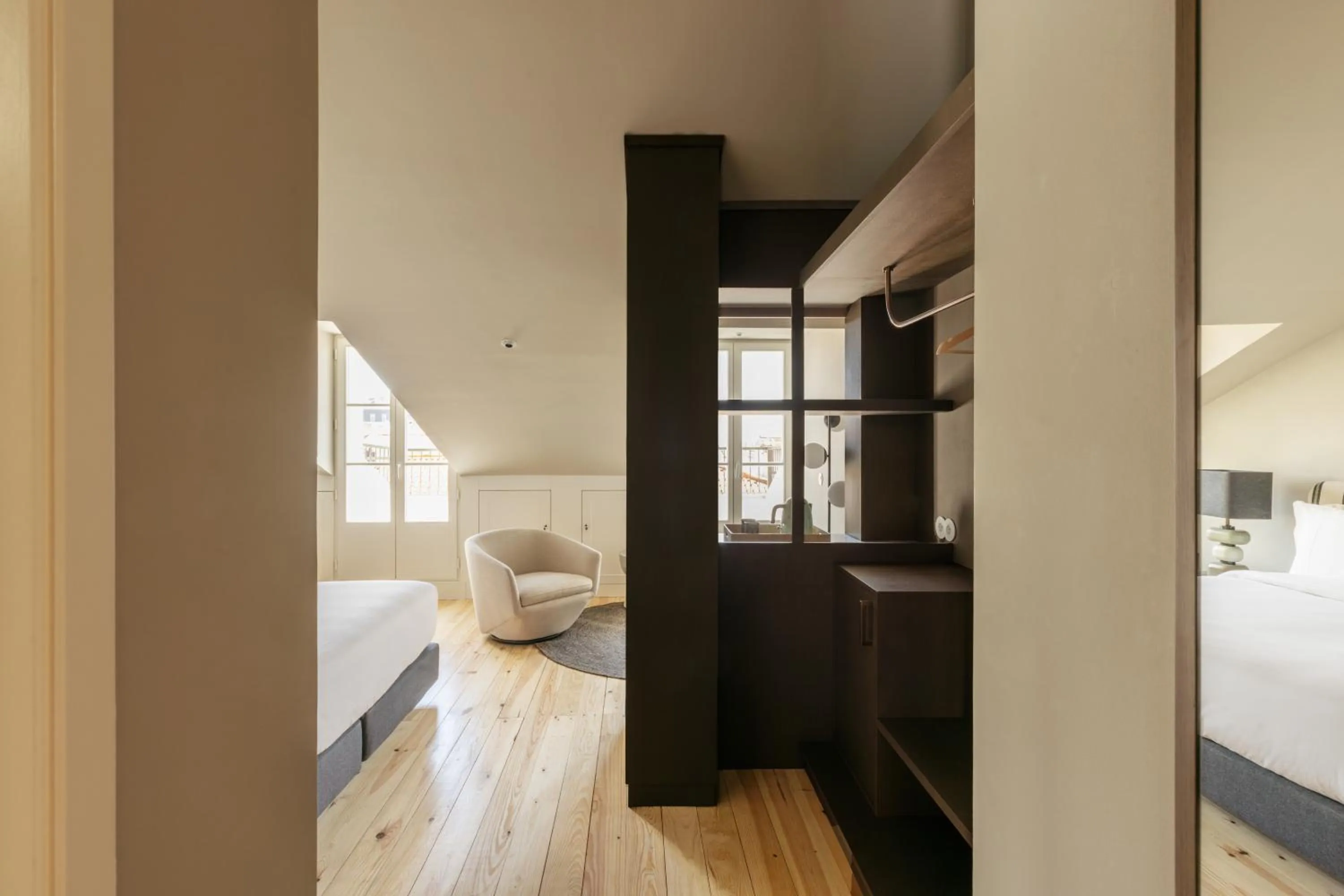 Bedroom, Bed in Dare Lisbon River