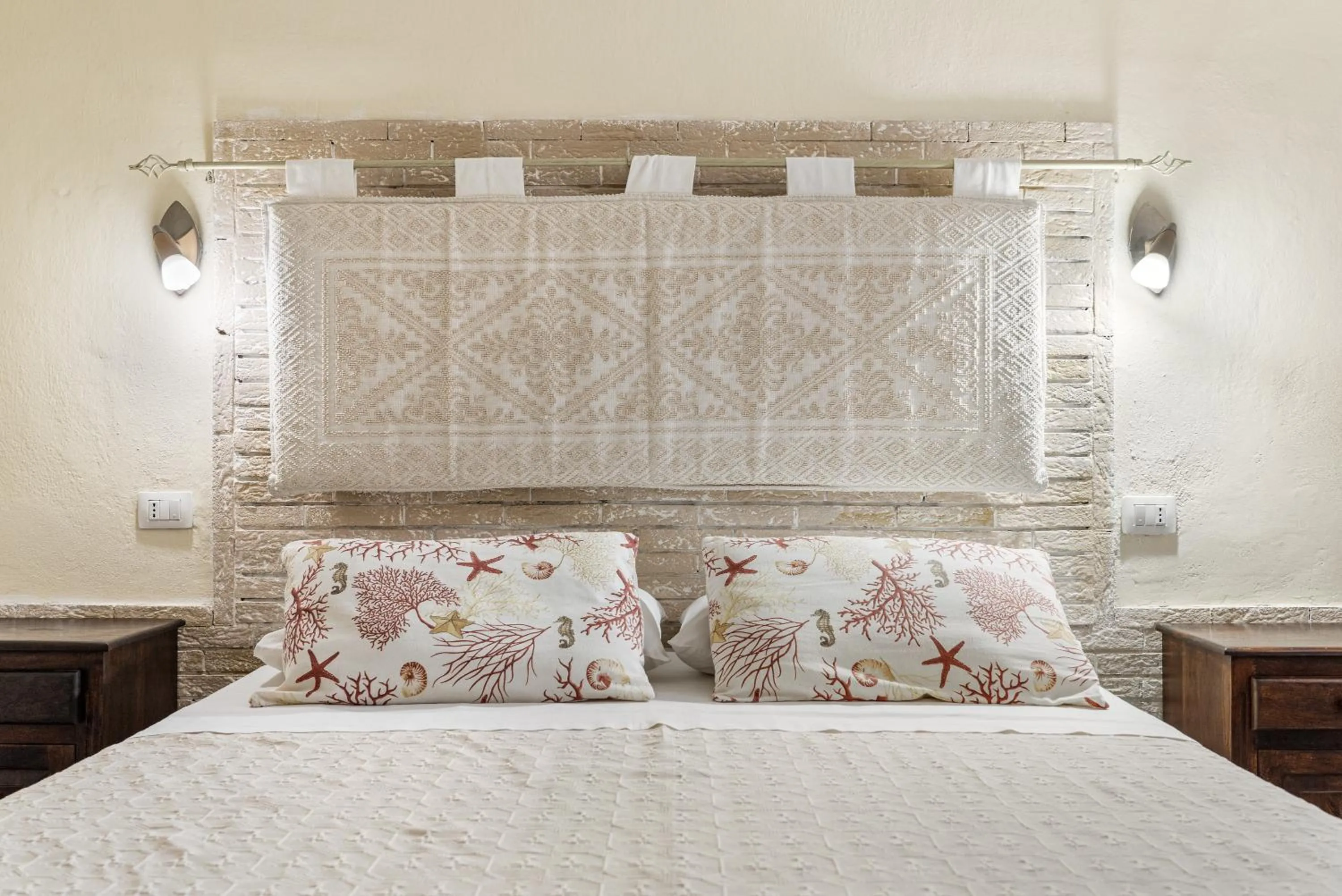 Living room, Bed in Sa Funtana