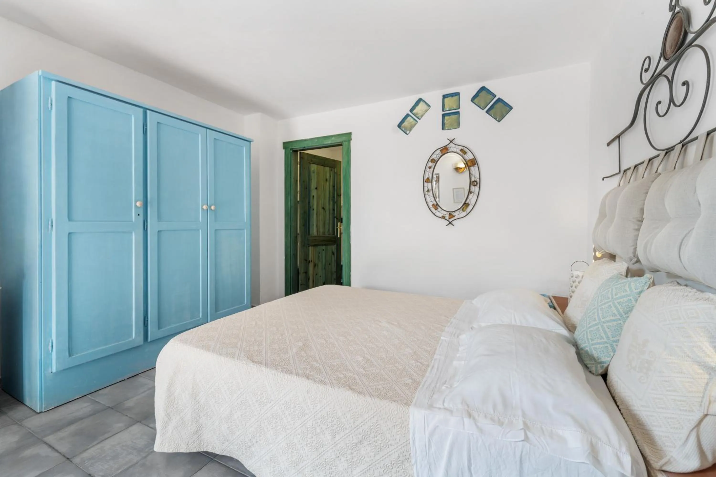 Living room, Bed in Sa Funtana