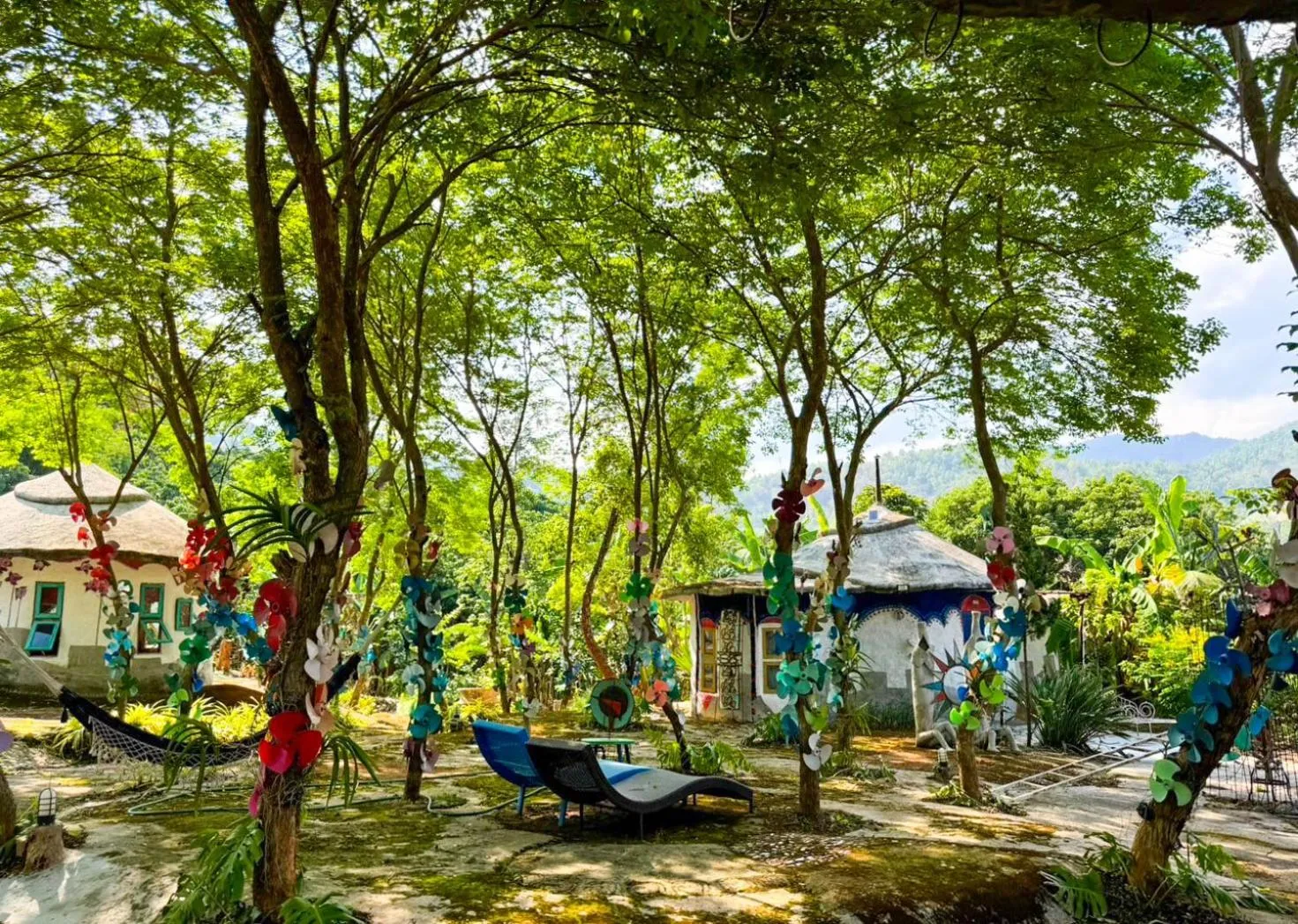 Garden in Clay House Chiang Mai By Alphatel