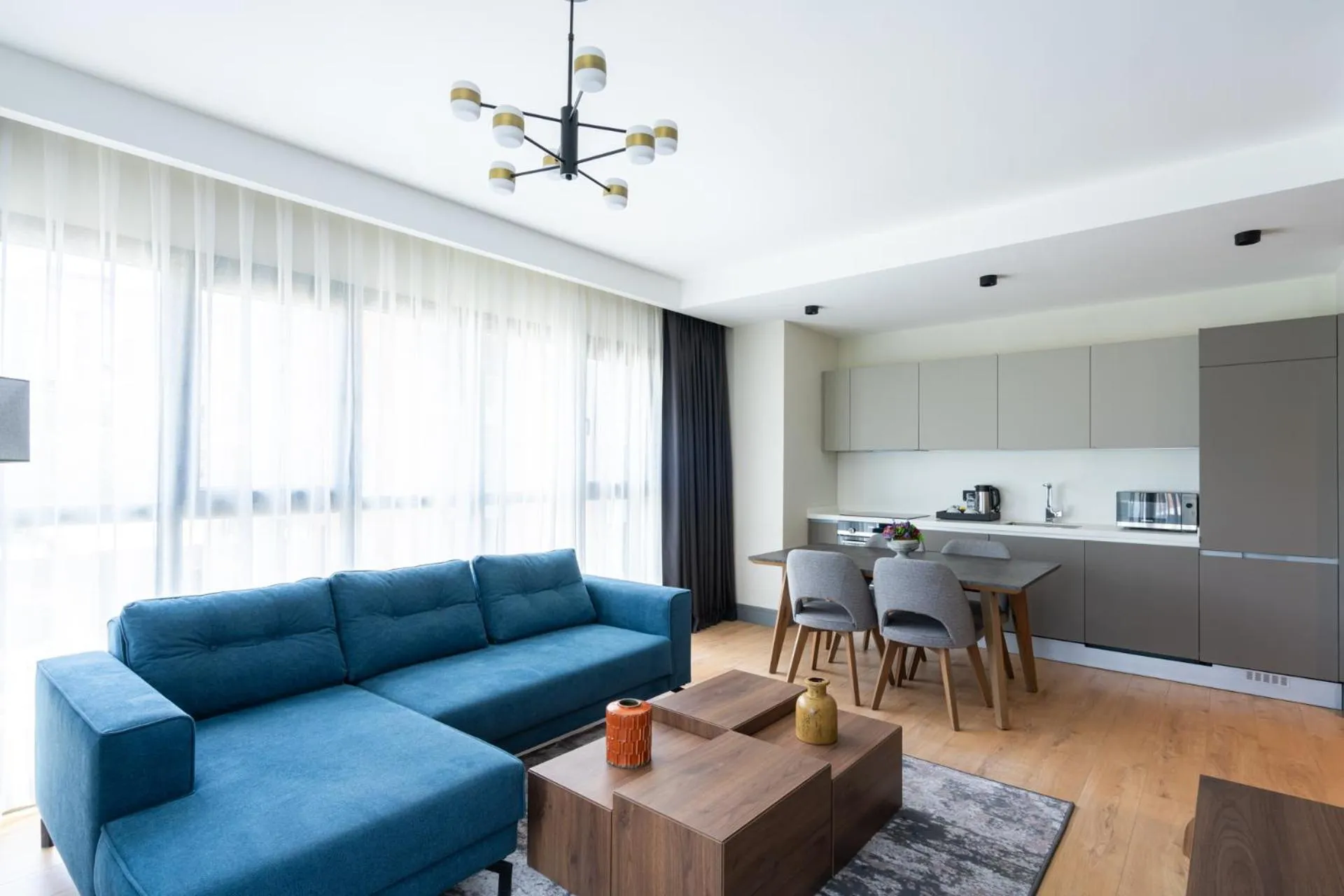 Living room in The Superior Living Kağıthane