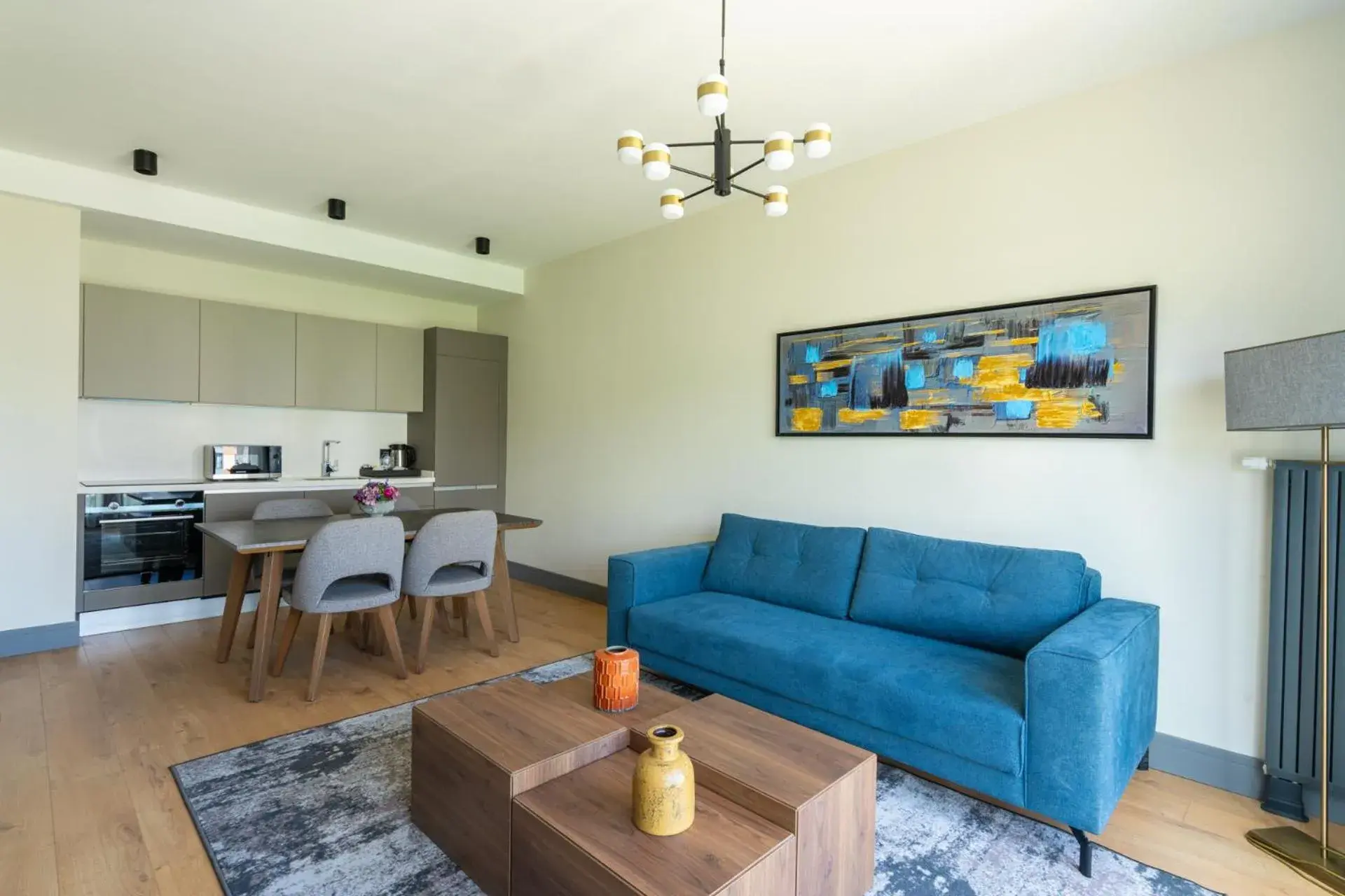 Living room in The Superior Living Kağıthane Living room in The Superior Living Kağıthane