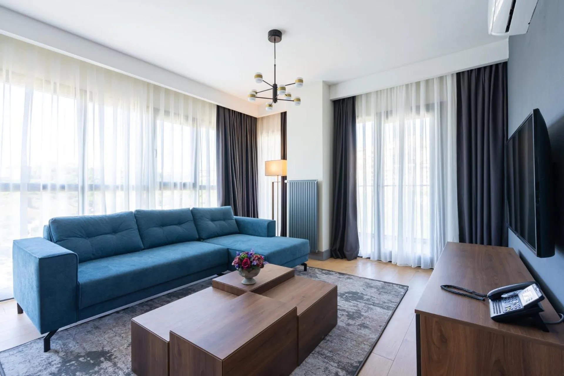 Living room in The Superior Living Kağıthane