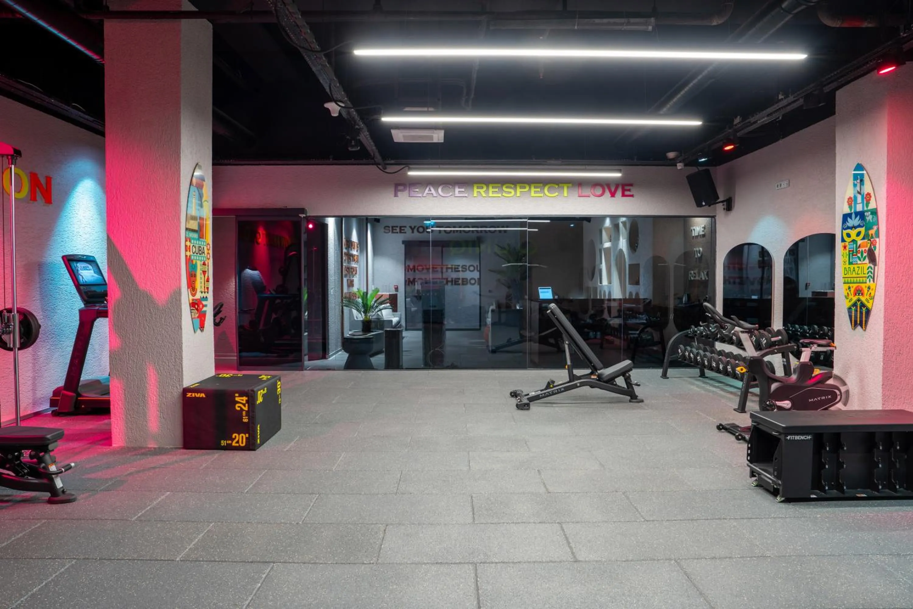 Fitness centre/facilities in The Superior Living Kağıthane