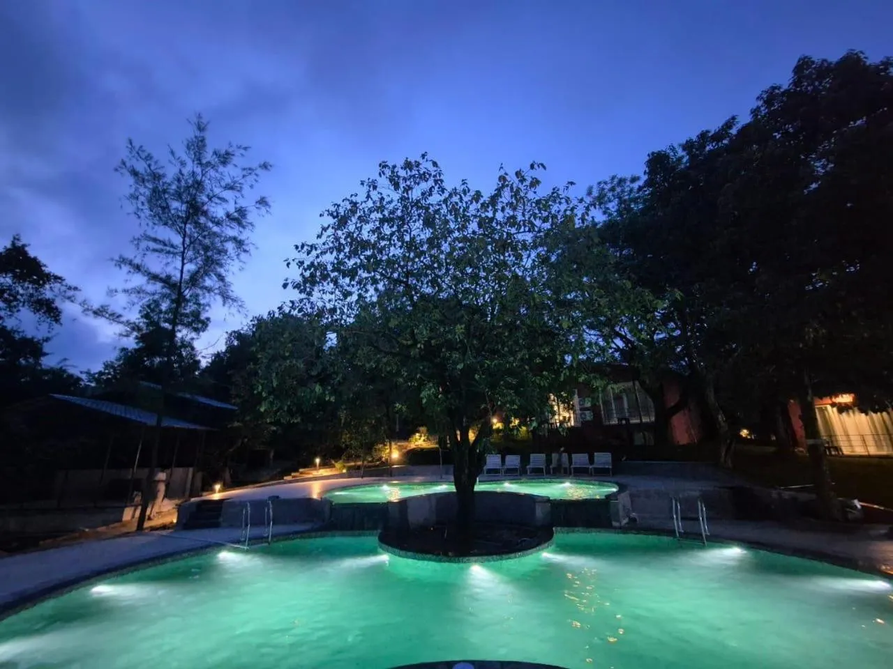 Pool view in Citrus Prime Hill Queen Resort