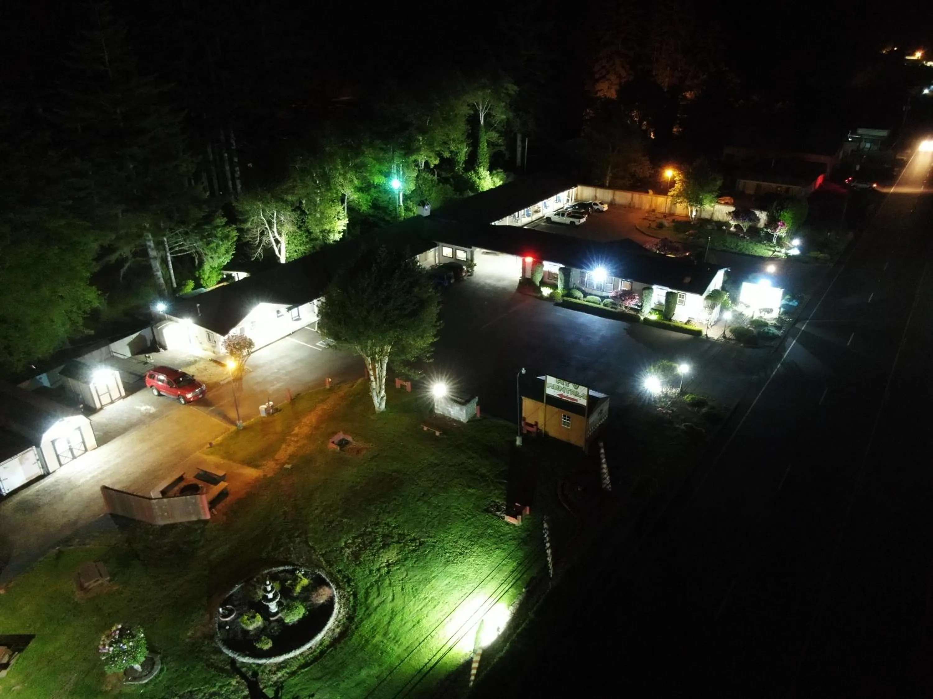 Bird's eye view in Ocean Breeze Motel