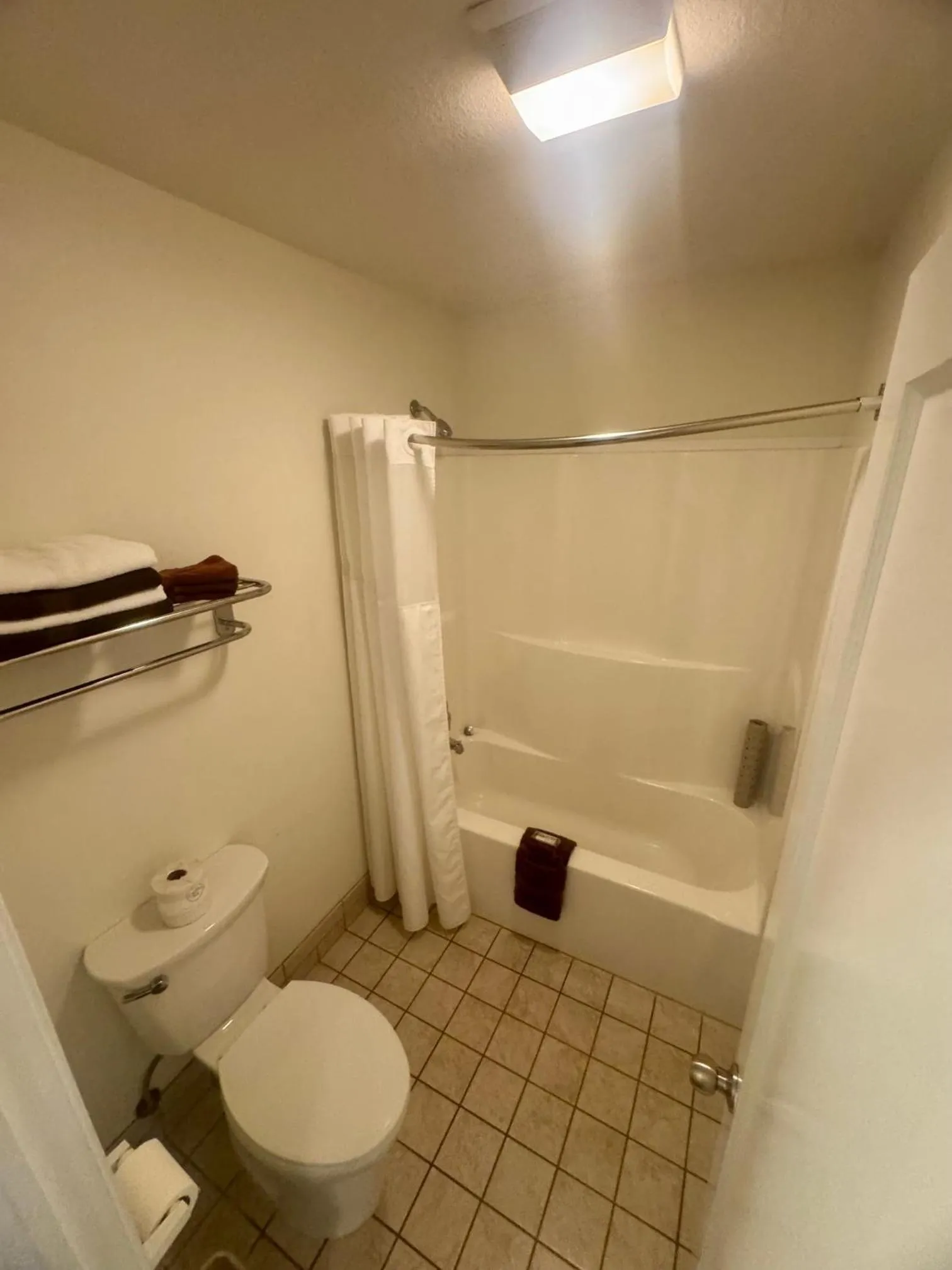 Bathroom in Ocean Breeze Motel