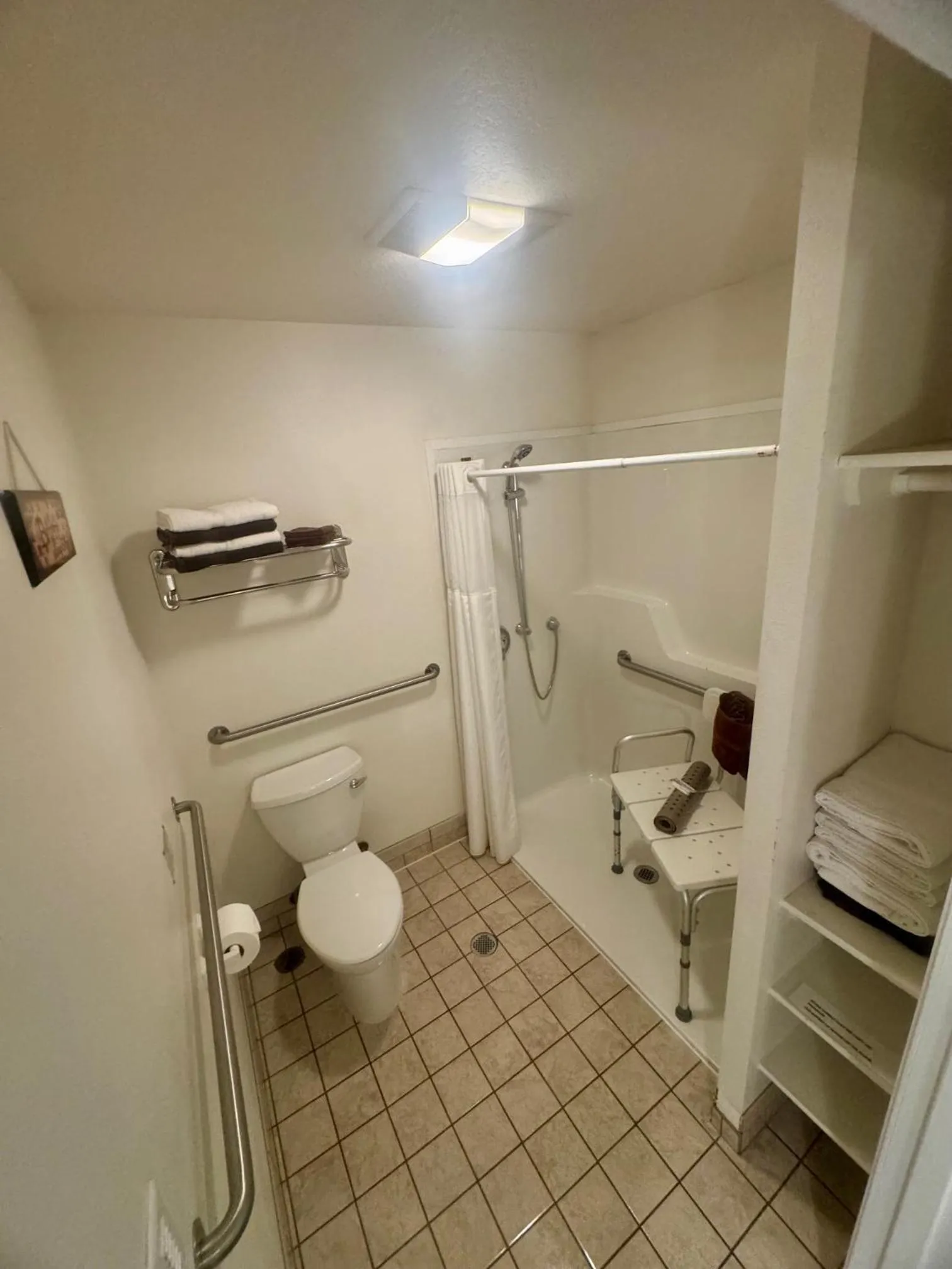 Bathroom in Ocean Breeze Motel