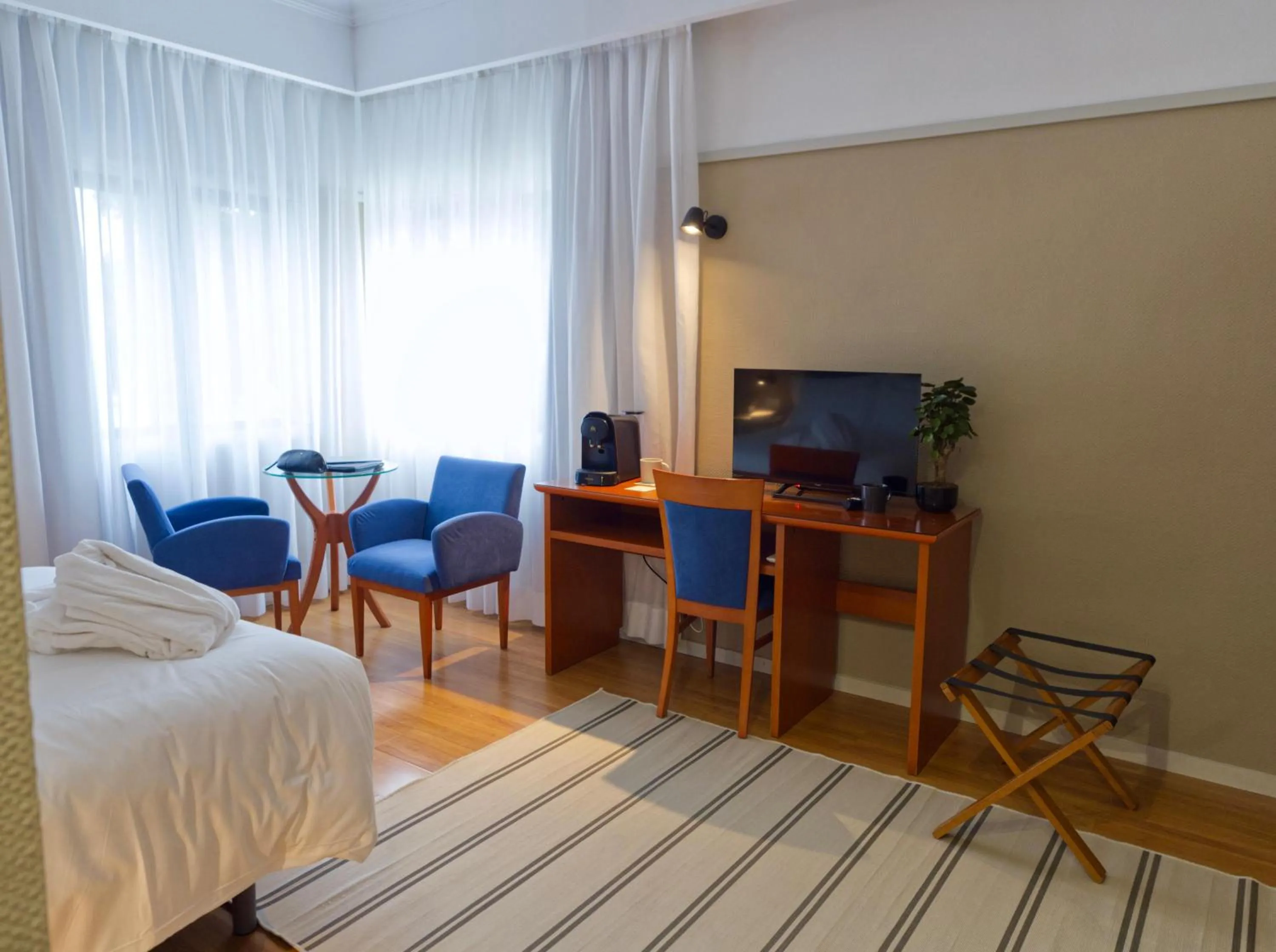 Bed in Hotel Ciudad del Sol