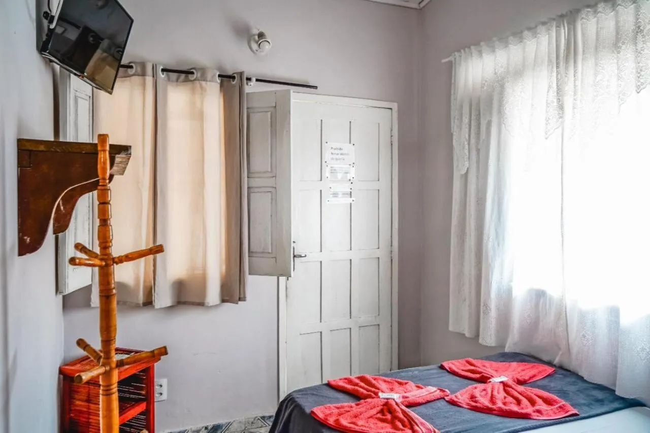 Bed in Pousada Vila Baiana