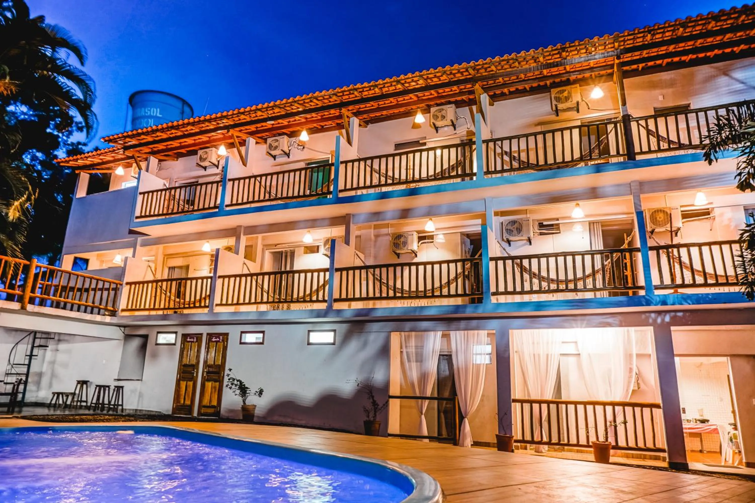 Property building in Pousada Vila Baiana