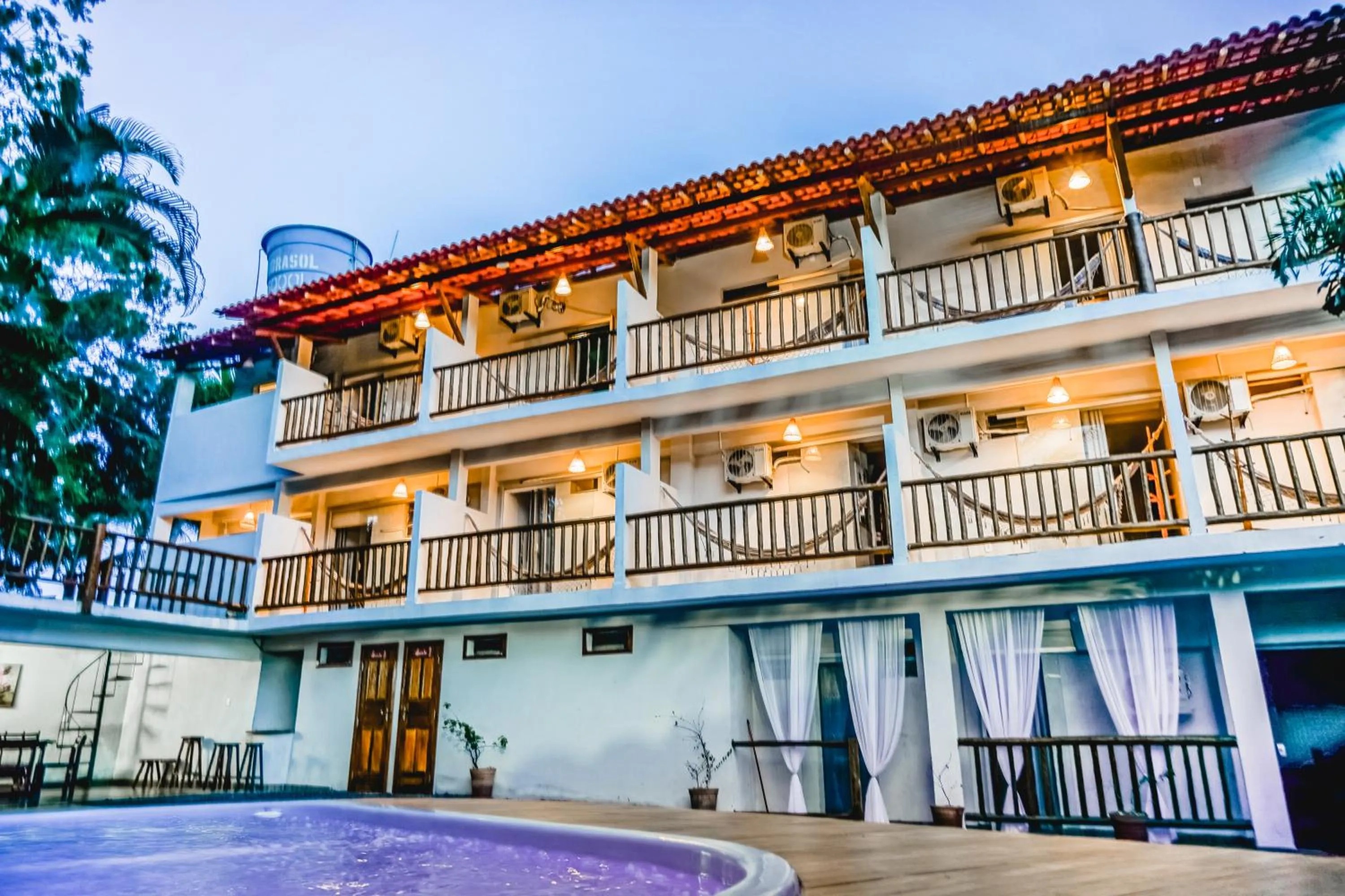 Property building in Pousada Vila Baiana