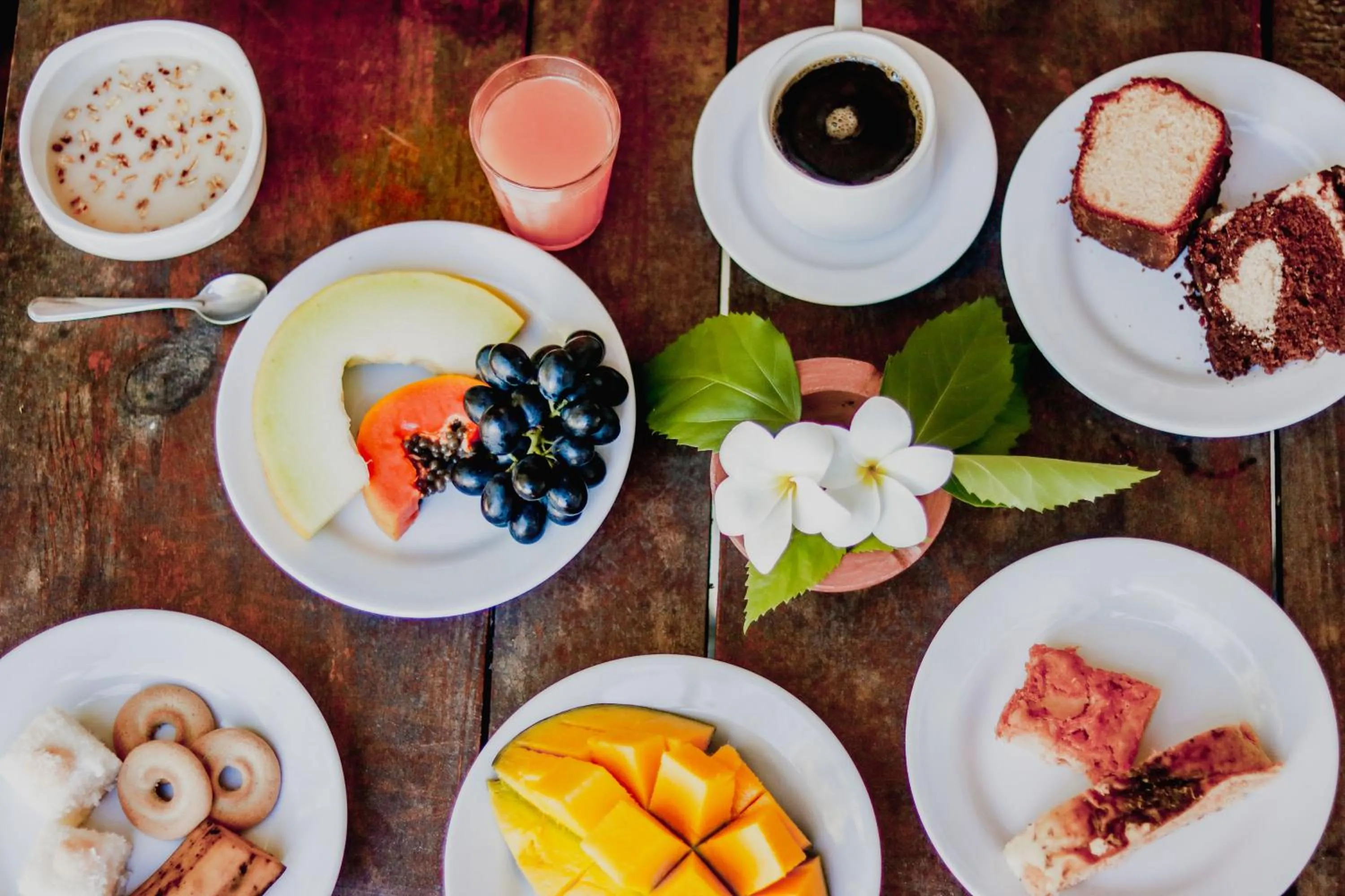Breakfast in Pousada Vila Baiana