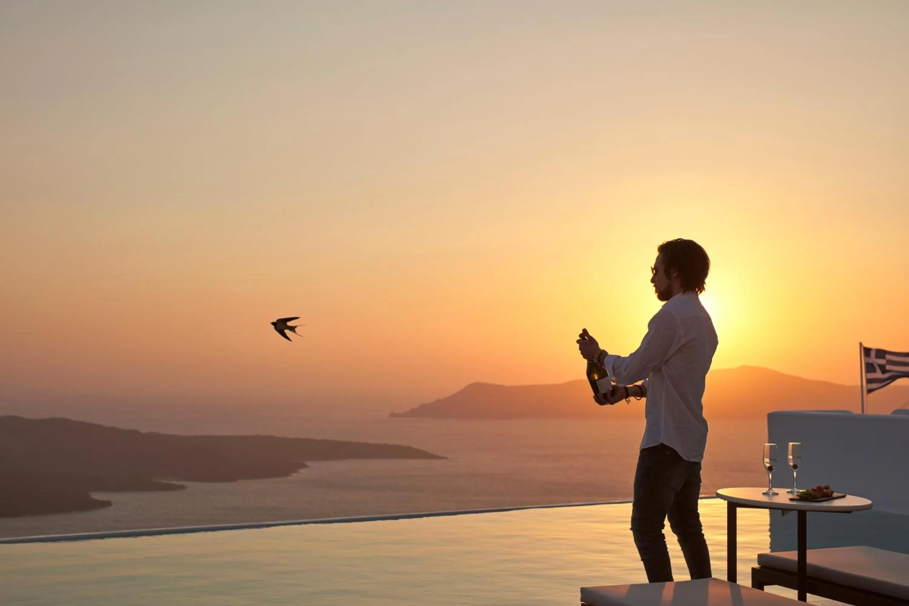 Pool view in Cosmopolitan Suites - Small Luxury Hotels of the World