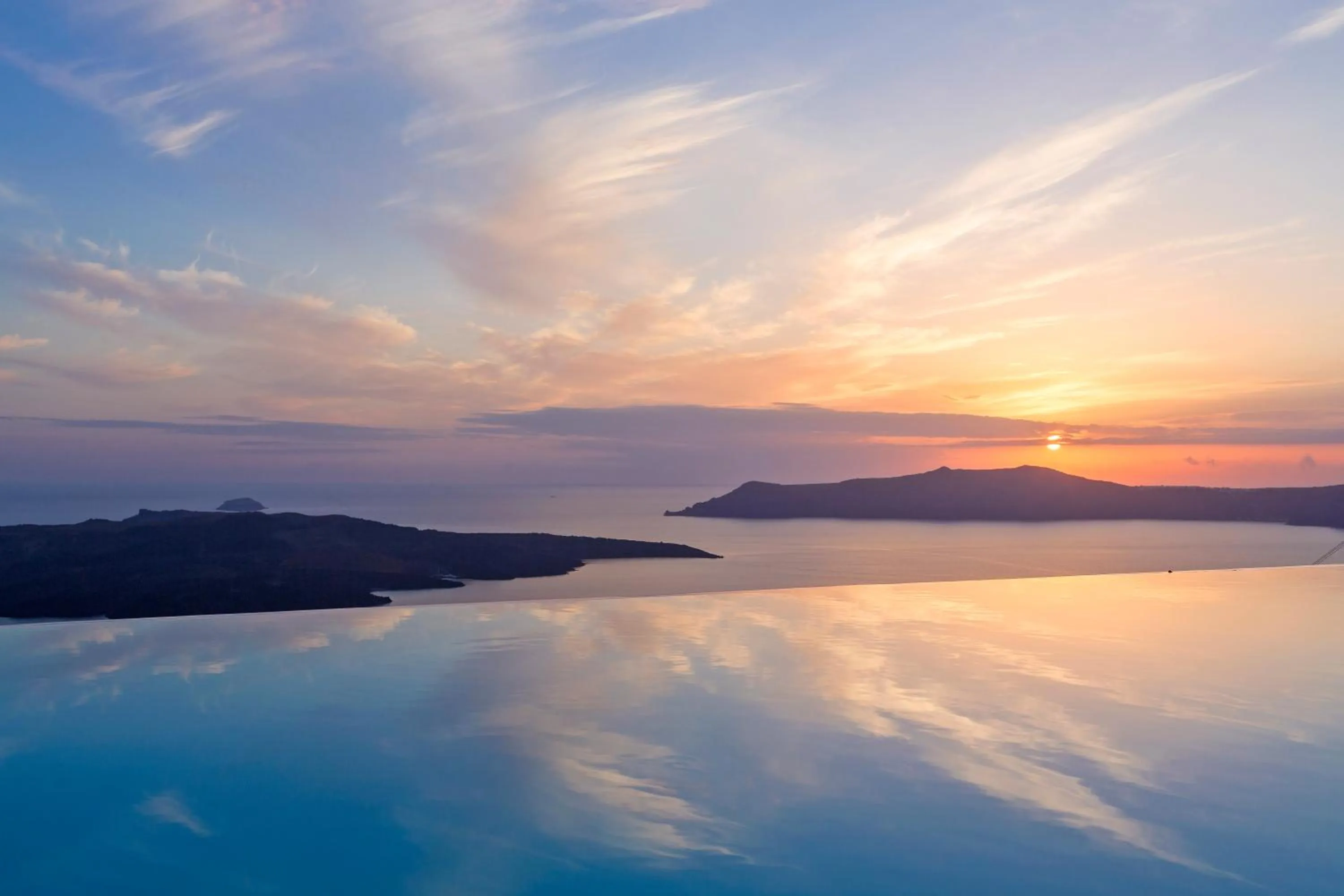 Pool view in Cosmopolitan Suites - Small Luxury Hotels of the World