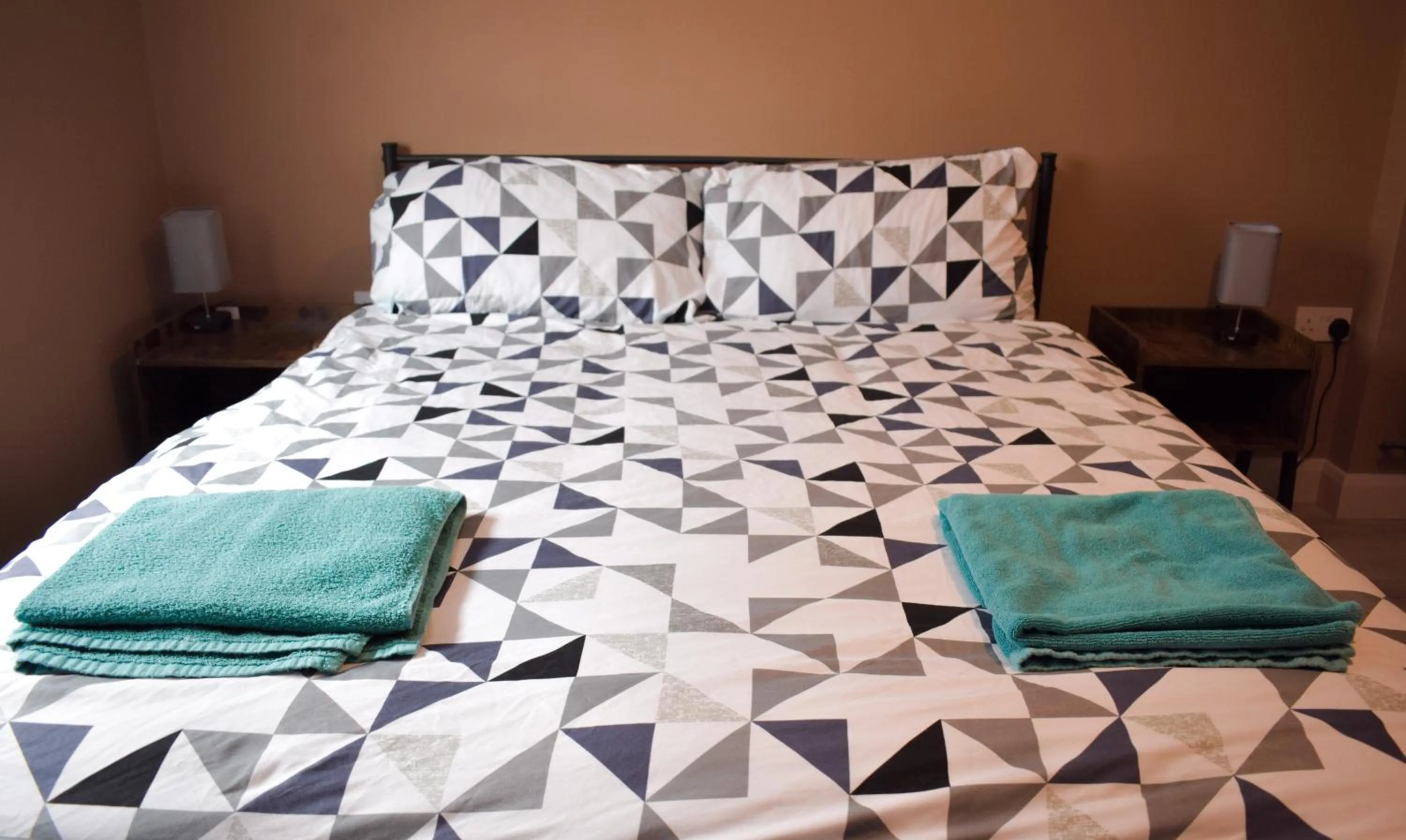 Bed in Tumbledown Hotel