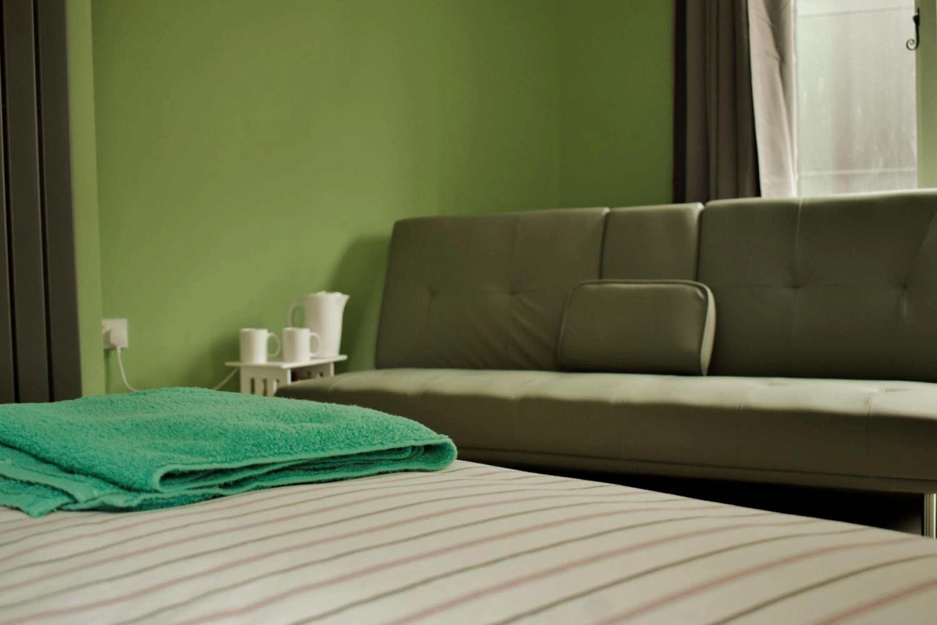 Bed in Tumbledown Hotel