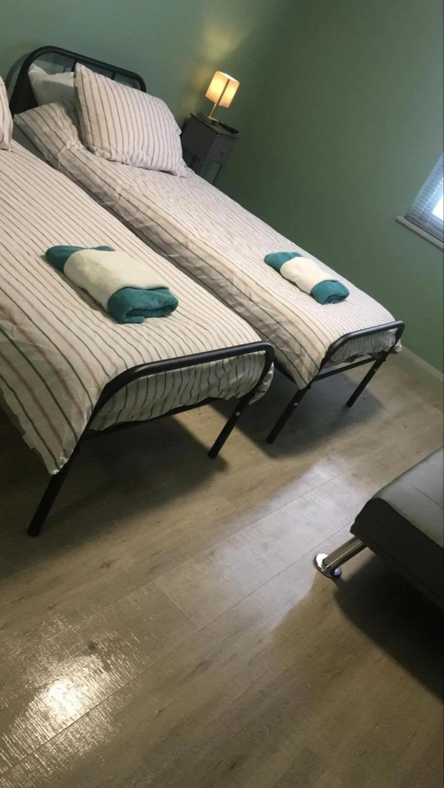 Bed in Tumbledown Hotel