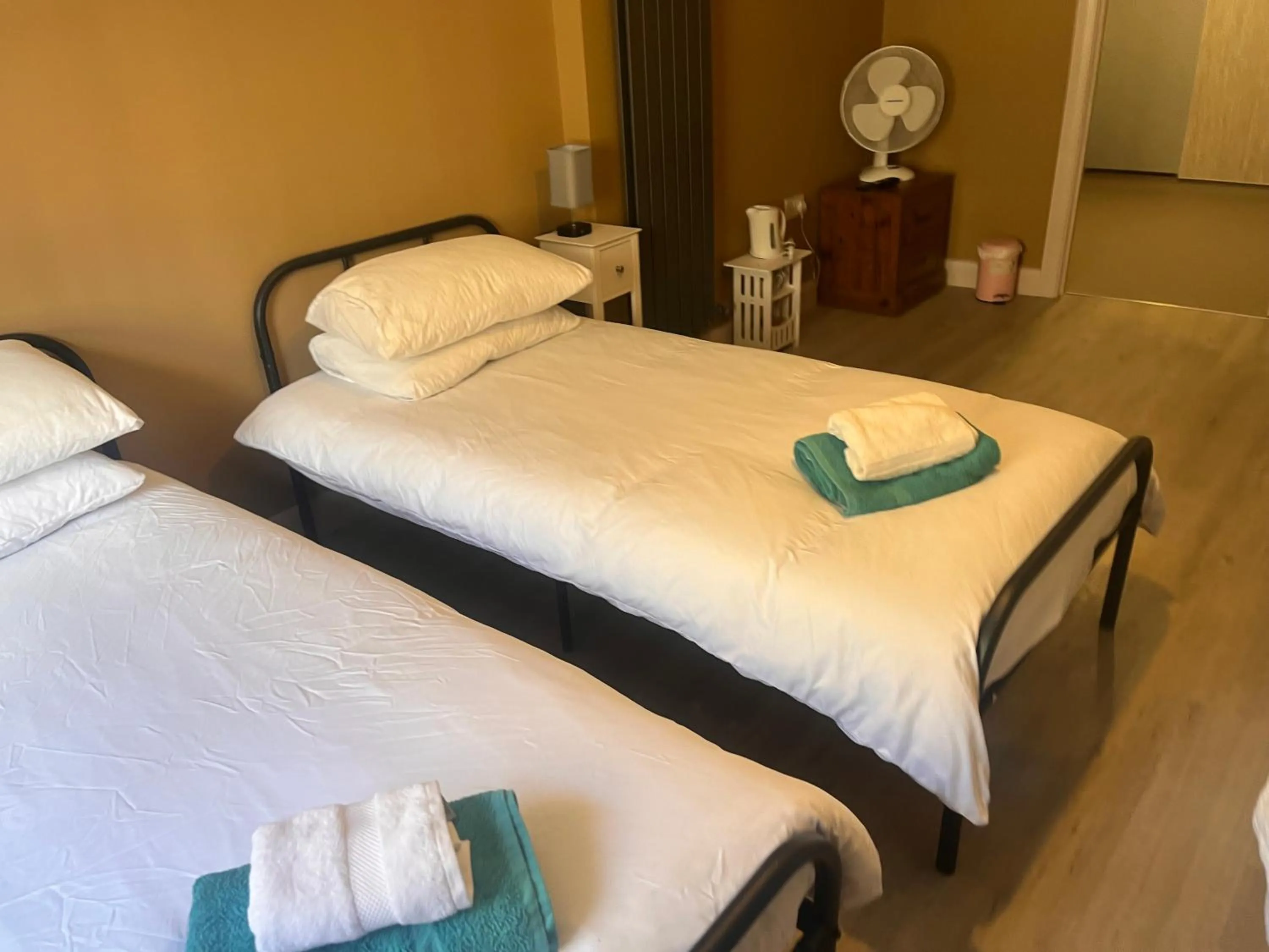 Bed in Tumbledown Hotel