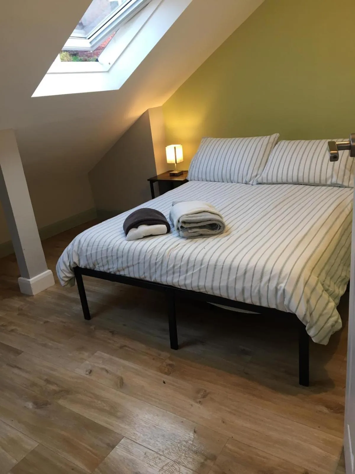 Bed in Tumbledown Hotel