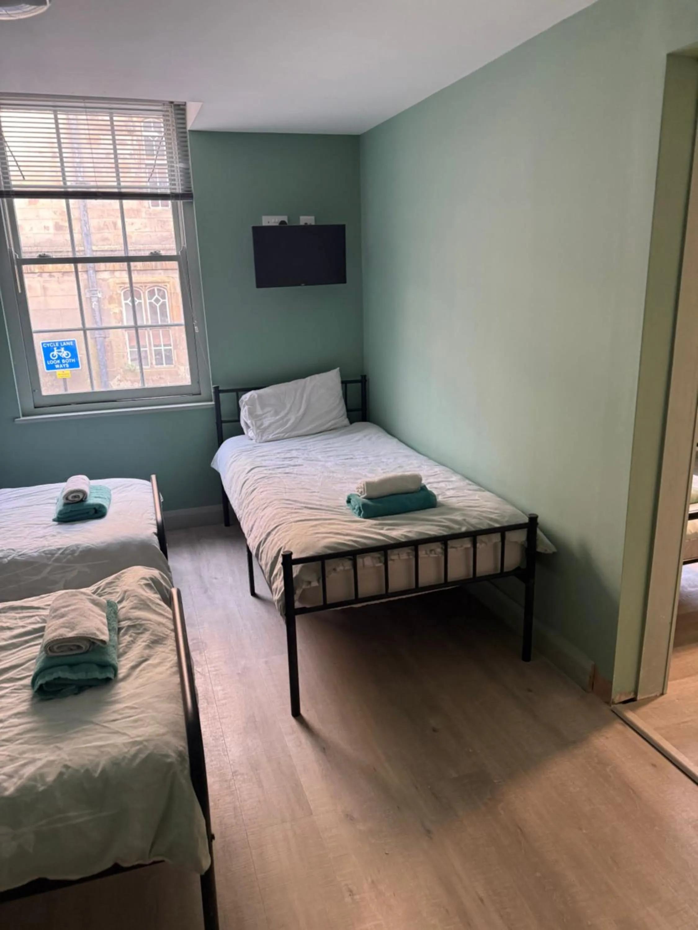 Bed in Tumbledown Hotel