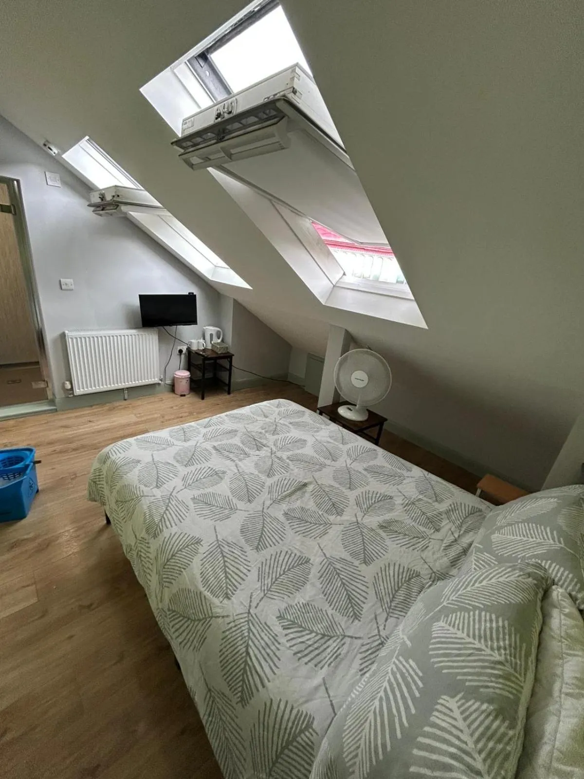 Bed in Tumbledown Hotel