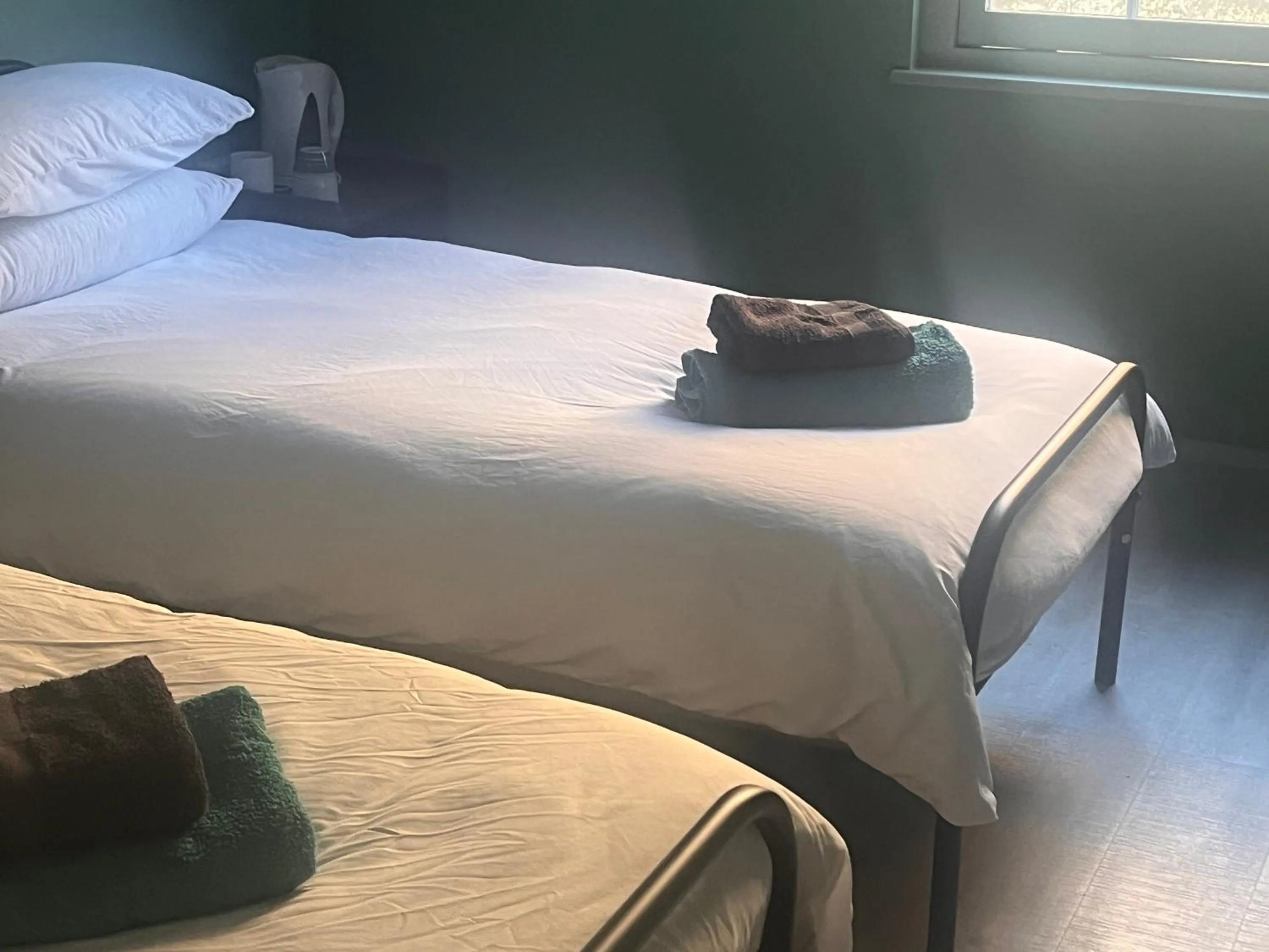 Bed in Tumbledown Hotel