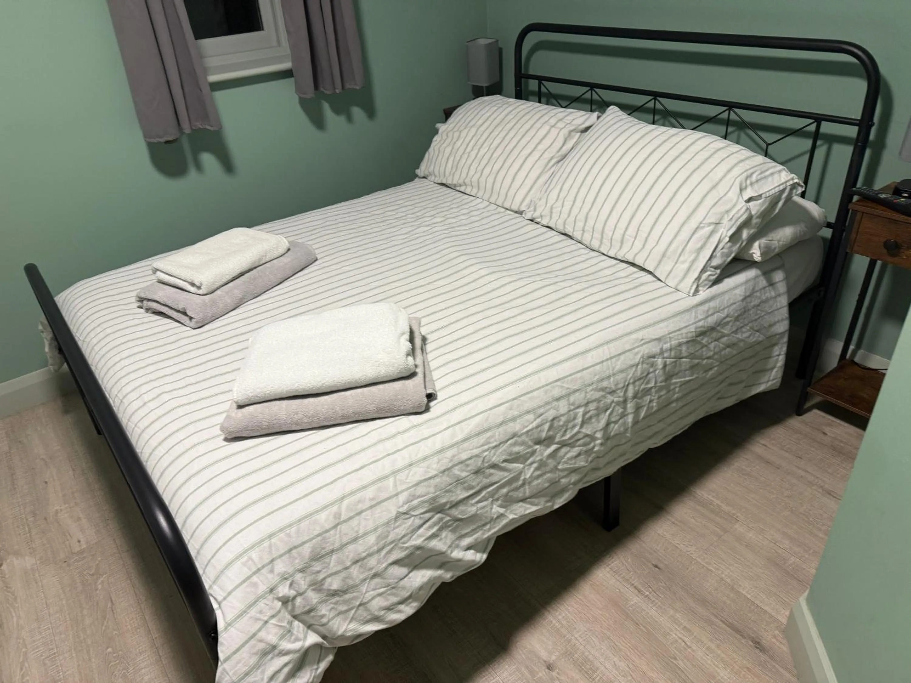 Bed in Tumbledown Hotel